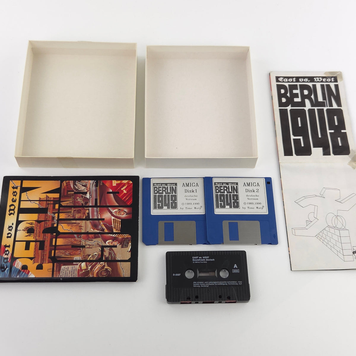 Commodore Amiga Spiel – East vs. West Berlin 1948 OVP