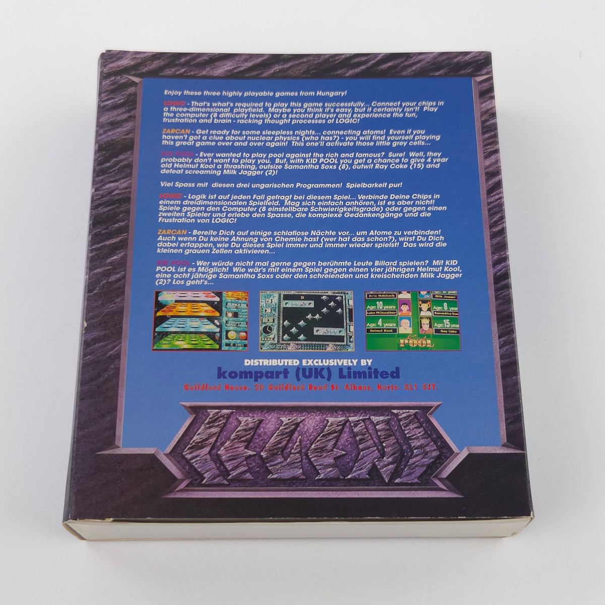 Commodore Amiga Spiel – Hungary for FUN (PAL OVP)