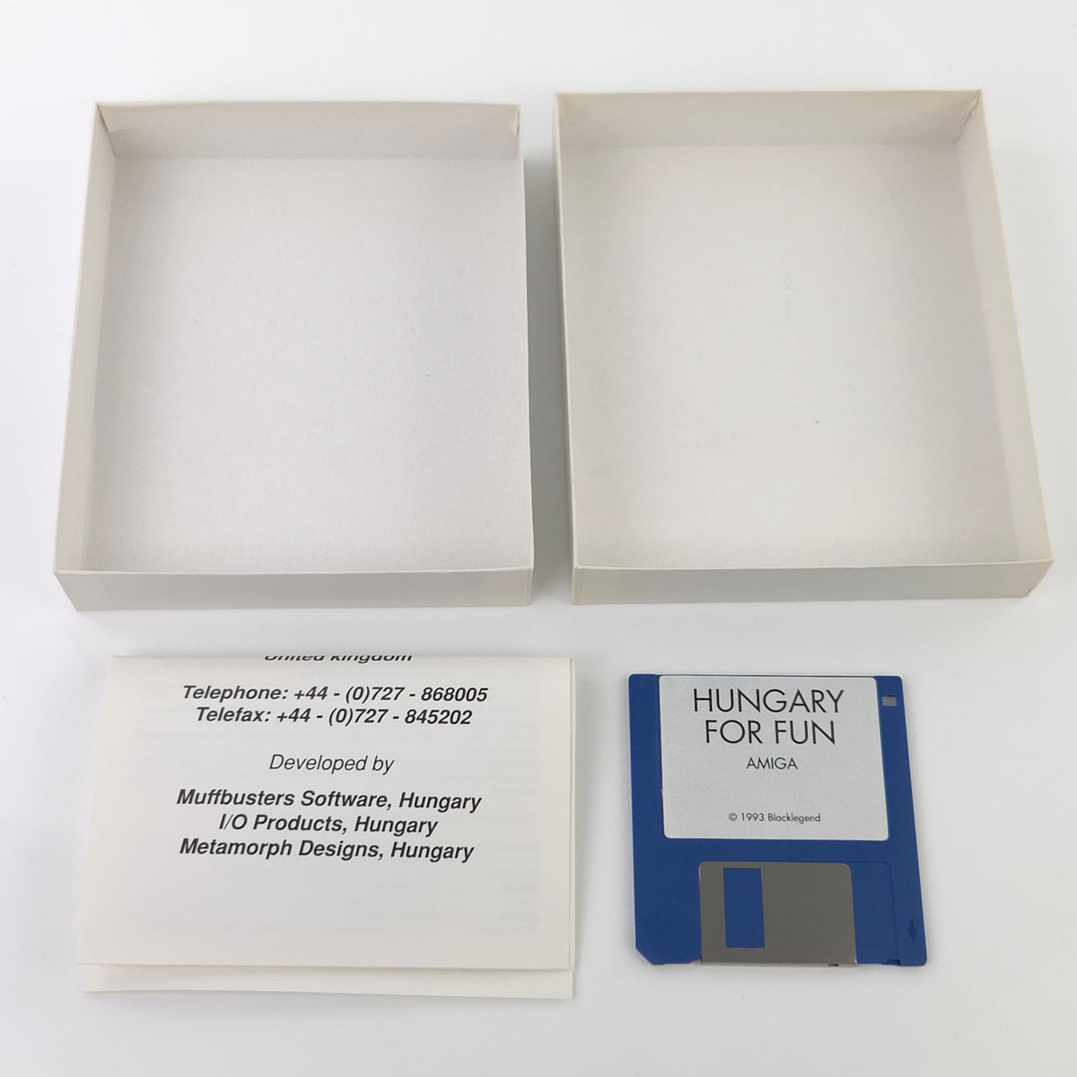Commodore Amiga Spiel – Hungary for FUN (PAL OVP)