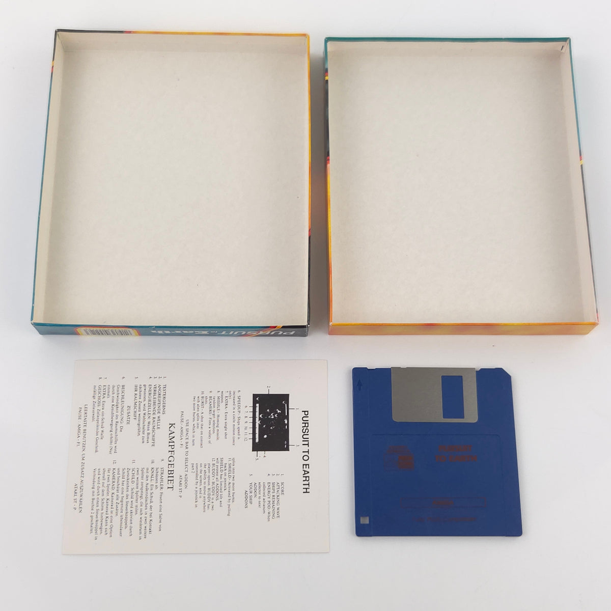 Commodore Amiga Spiel – Pursuit to Earth (OVP PAL)