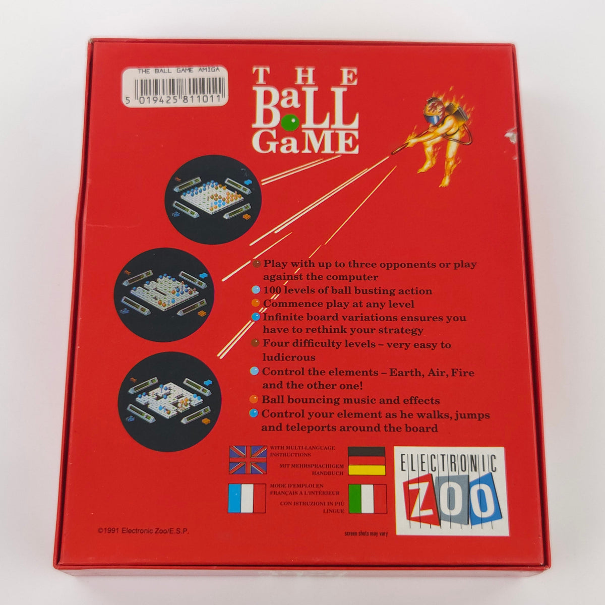 Commodore Amiga Spiel – The Ball Game (OVP PAL)
