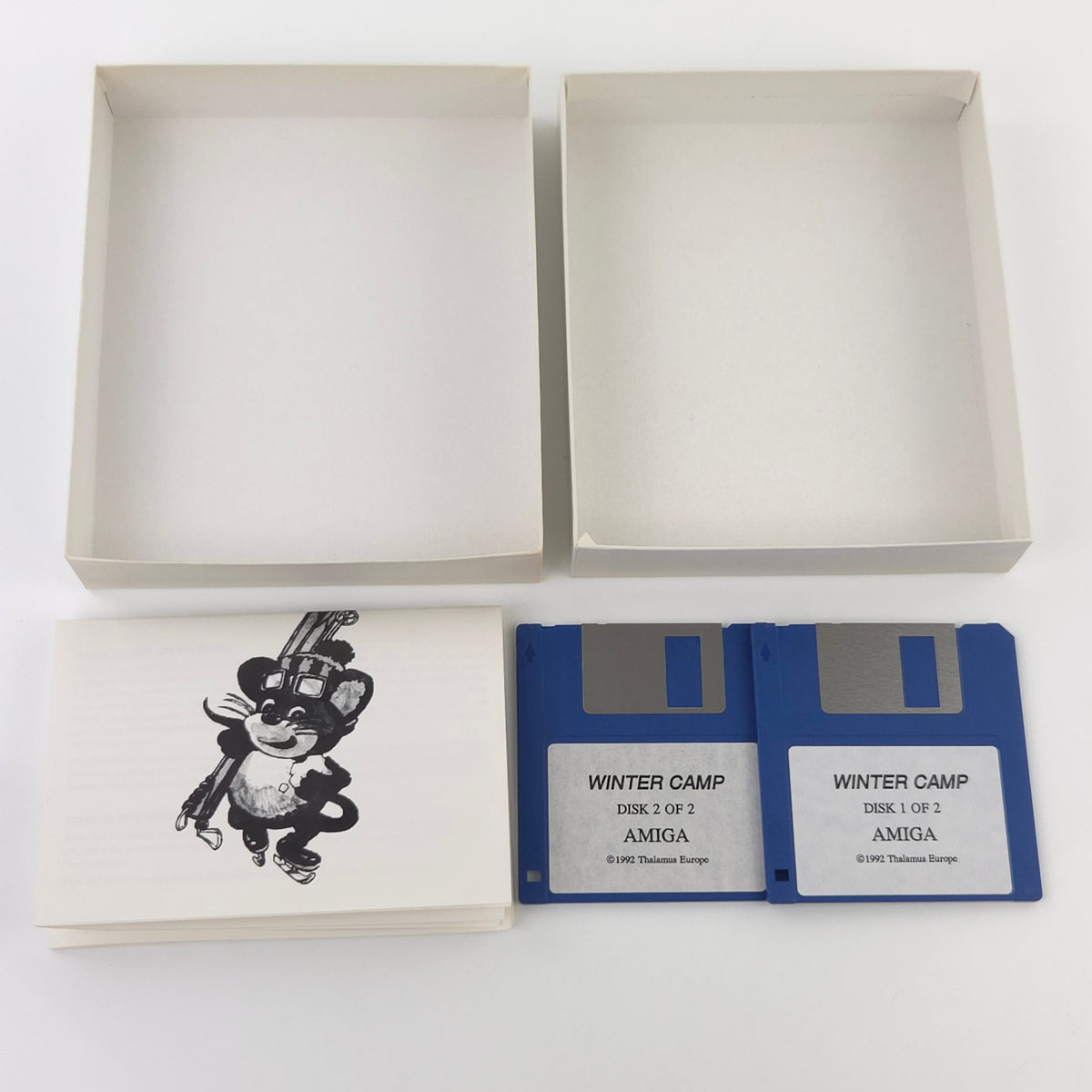 Commodore Amiga Spiel – Winter Camp (OVP PAL)
