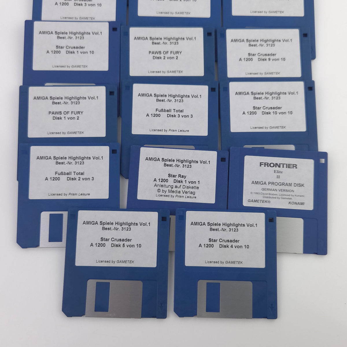 Amiga Spiel Spiele Highlights Vol.1 Big Box CBM DISK OVP