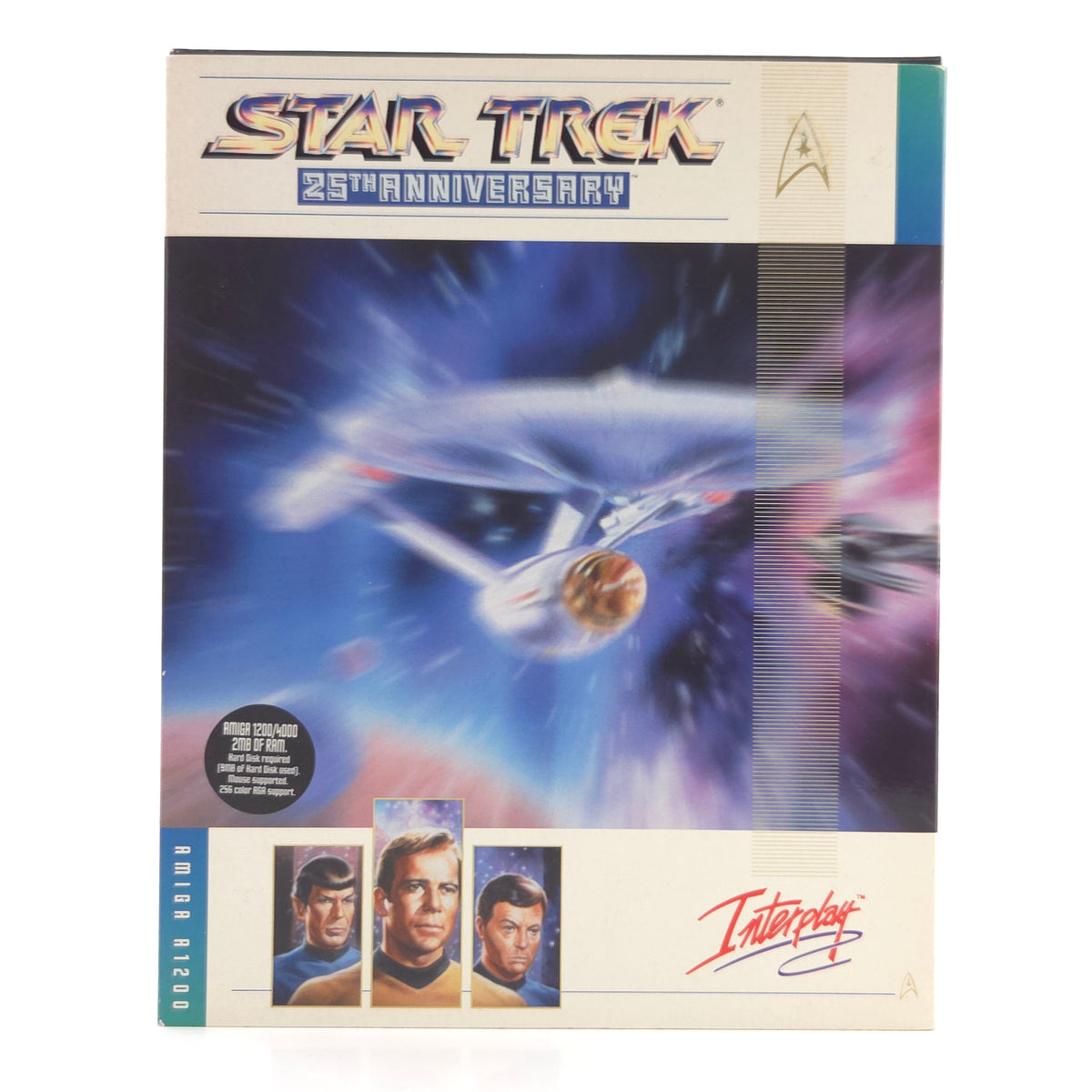Amiga Spiel Star Trek 25th Anniversary Big Box OVP PAL