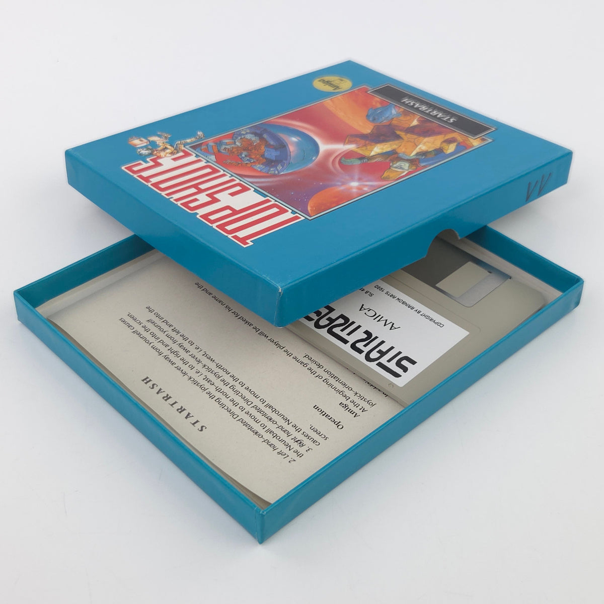 Commodore Amiga Spiel Startrash Top Shots OVP PAL 1990