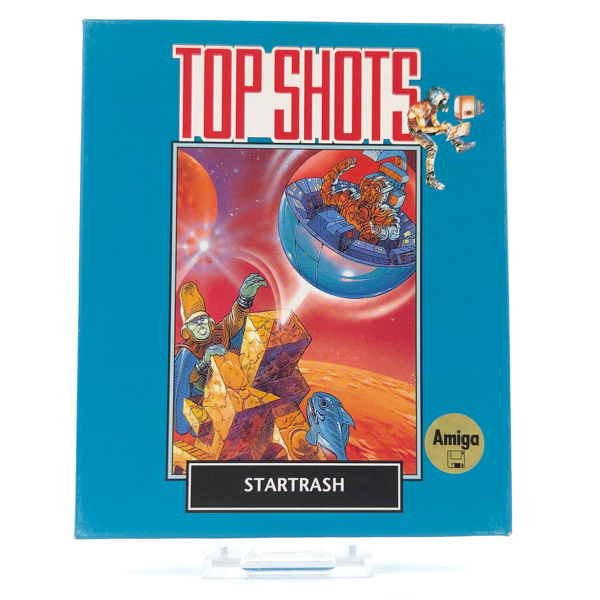 Commodore Amiga Spiel Startrash Top Shots OVP PAL 1990