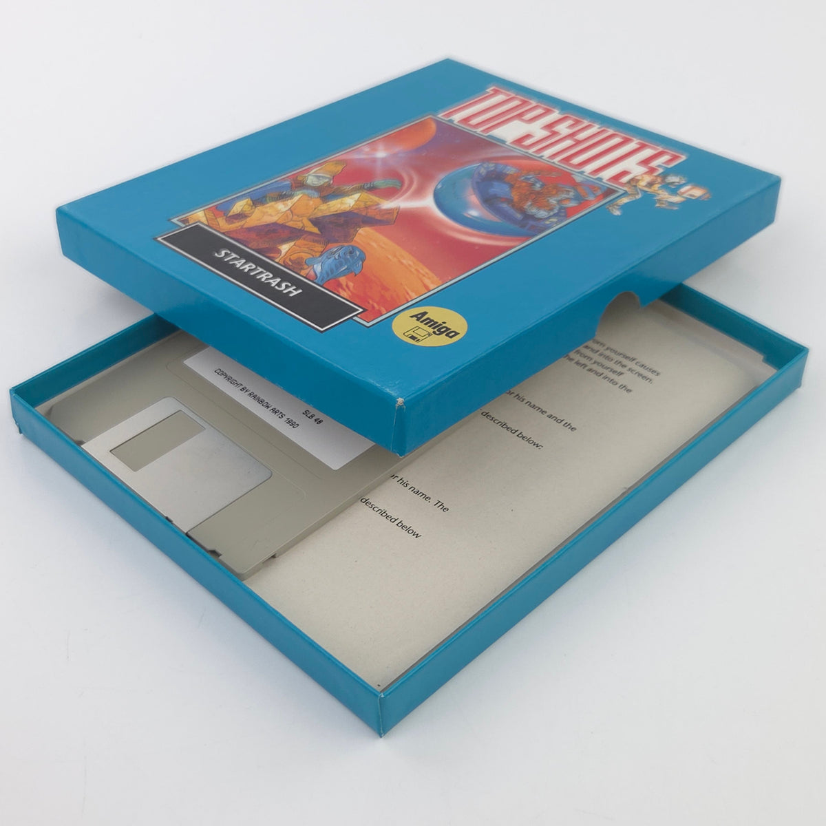 Commodore Amiga Spiel Startrash Top Shots OVP PAL 1990