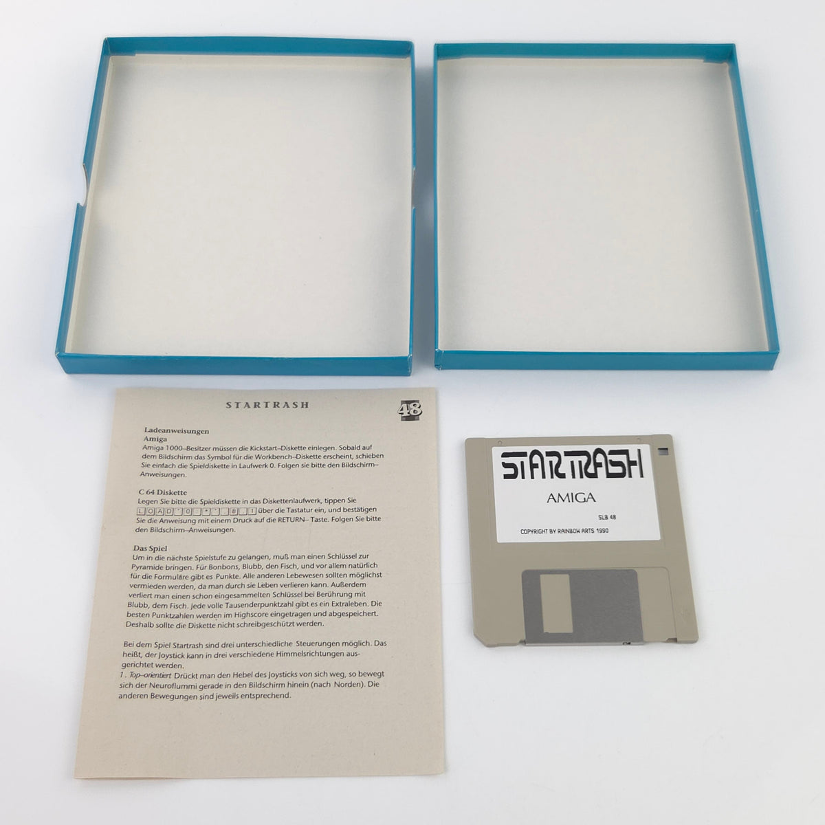 Commodore Amiga Spiel Startrash Top Shots OVP PAL 1990