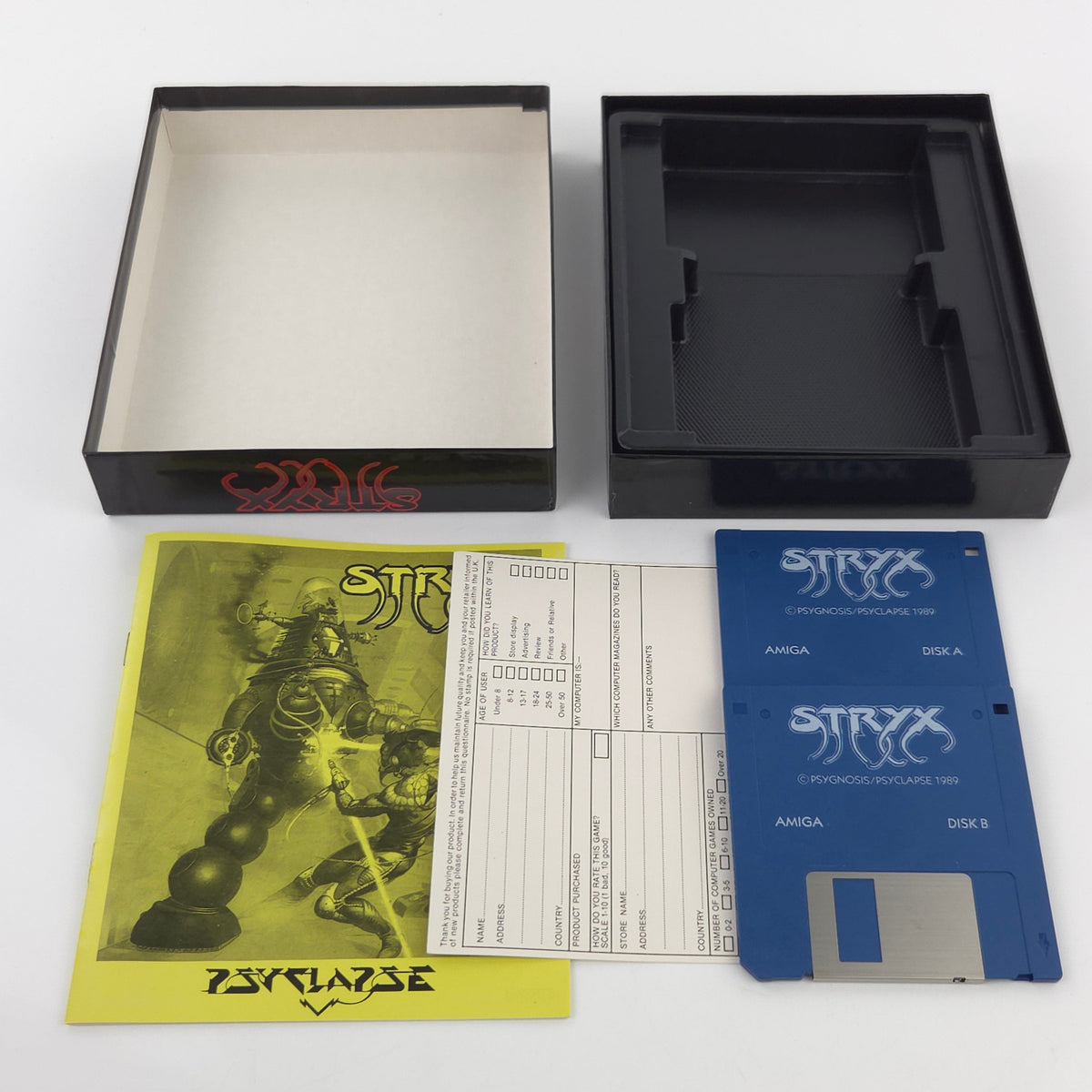 Commodore Amiga Spiel – Stryx (OVP PAL)