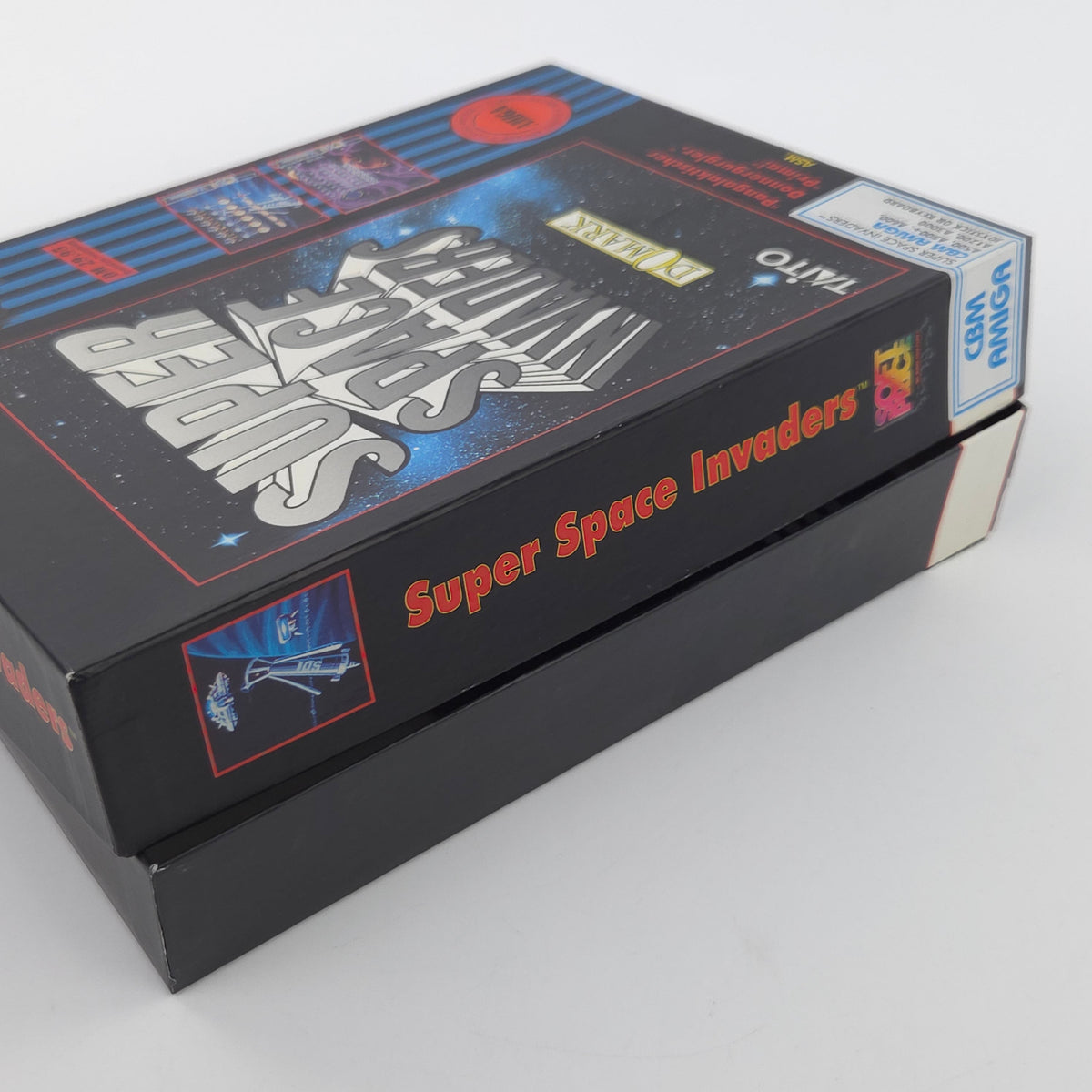 Amiga Spiel Super Space Invaders Big Box OVP PAL Taito