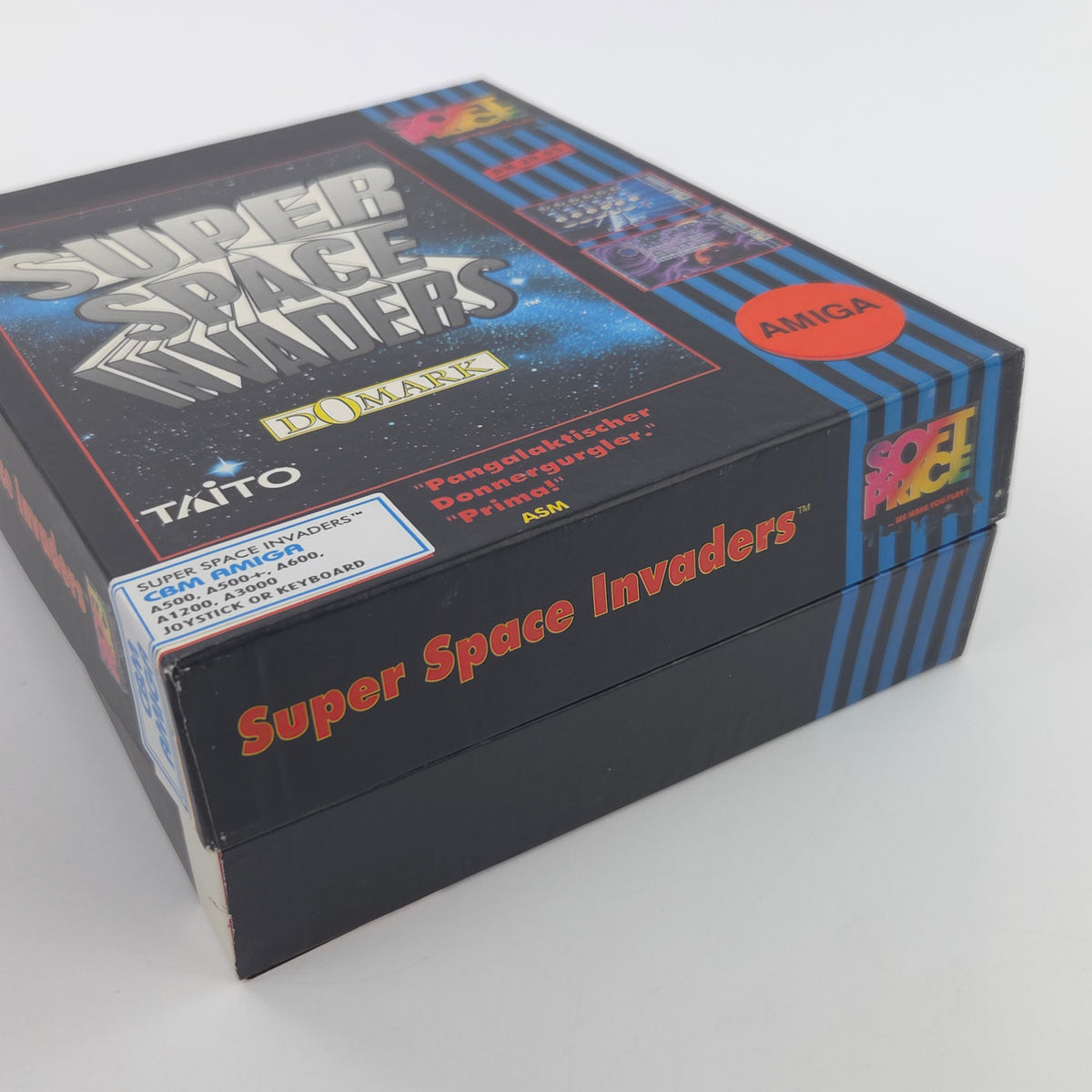 Amiga Spiel Super Space Invaders Big Box OVP PAL Taito