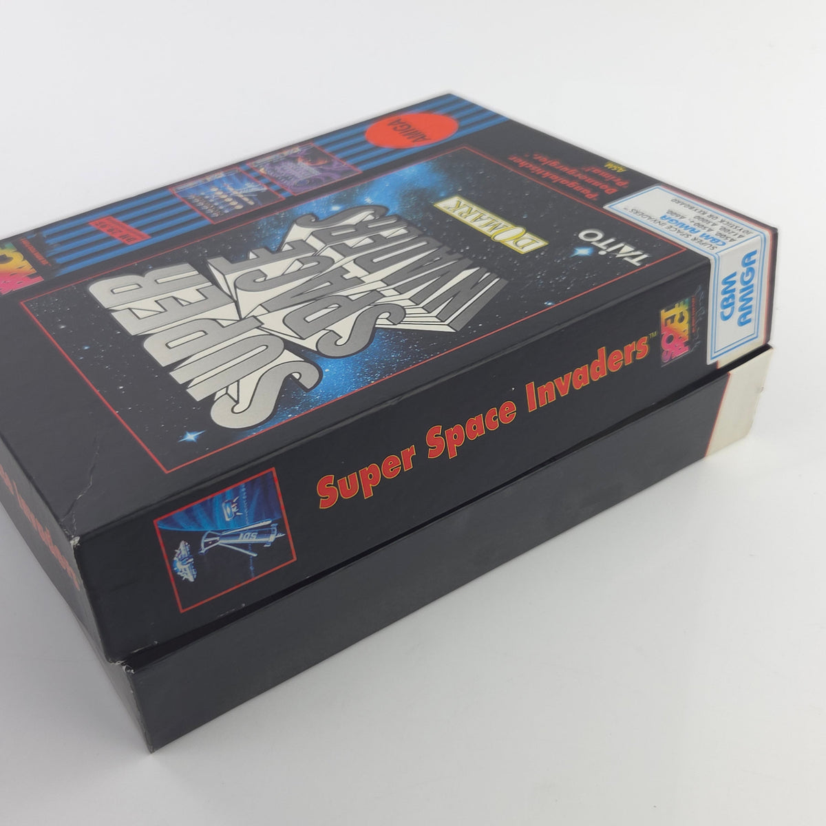 Amiga Spiel Super Space Invaders Big Box OVP PAL Taito
