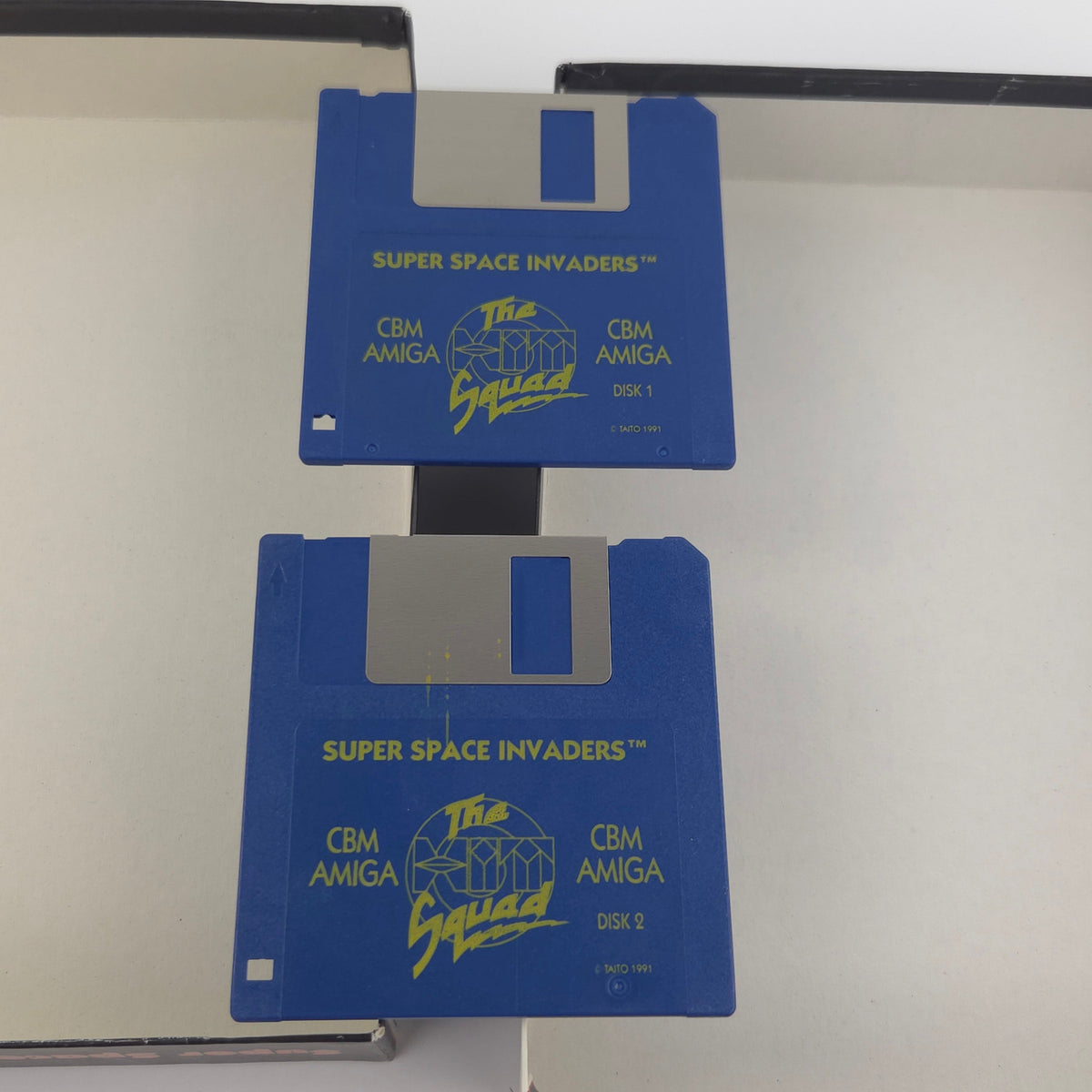 Amiga Spiel Super Space Invaders Big Box OVP PAL Taito