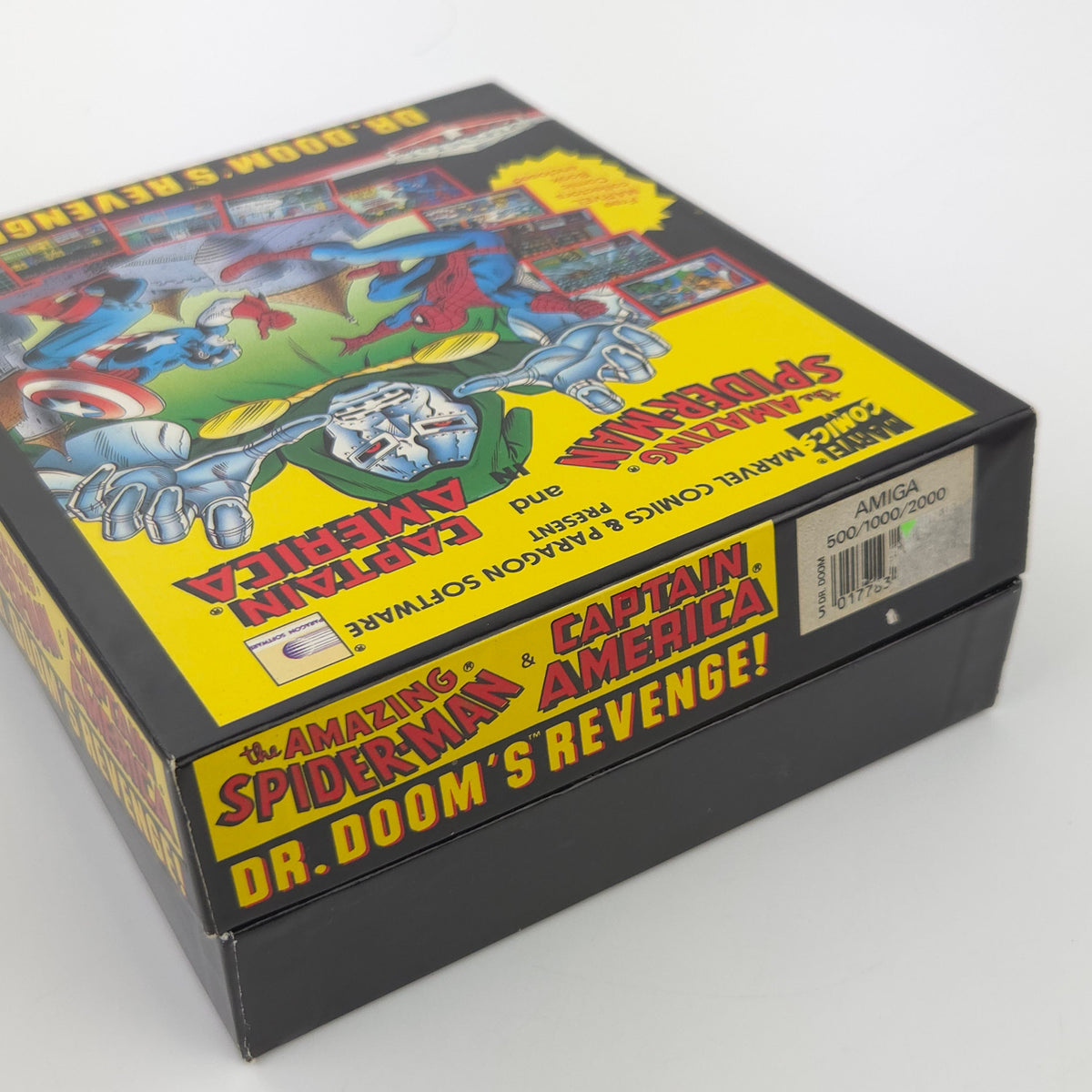 Commodore Amiga Spiel – Spider-Man & Captain America