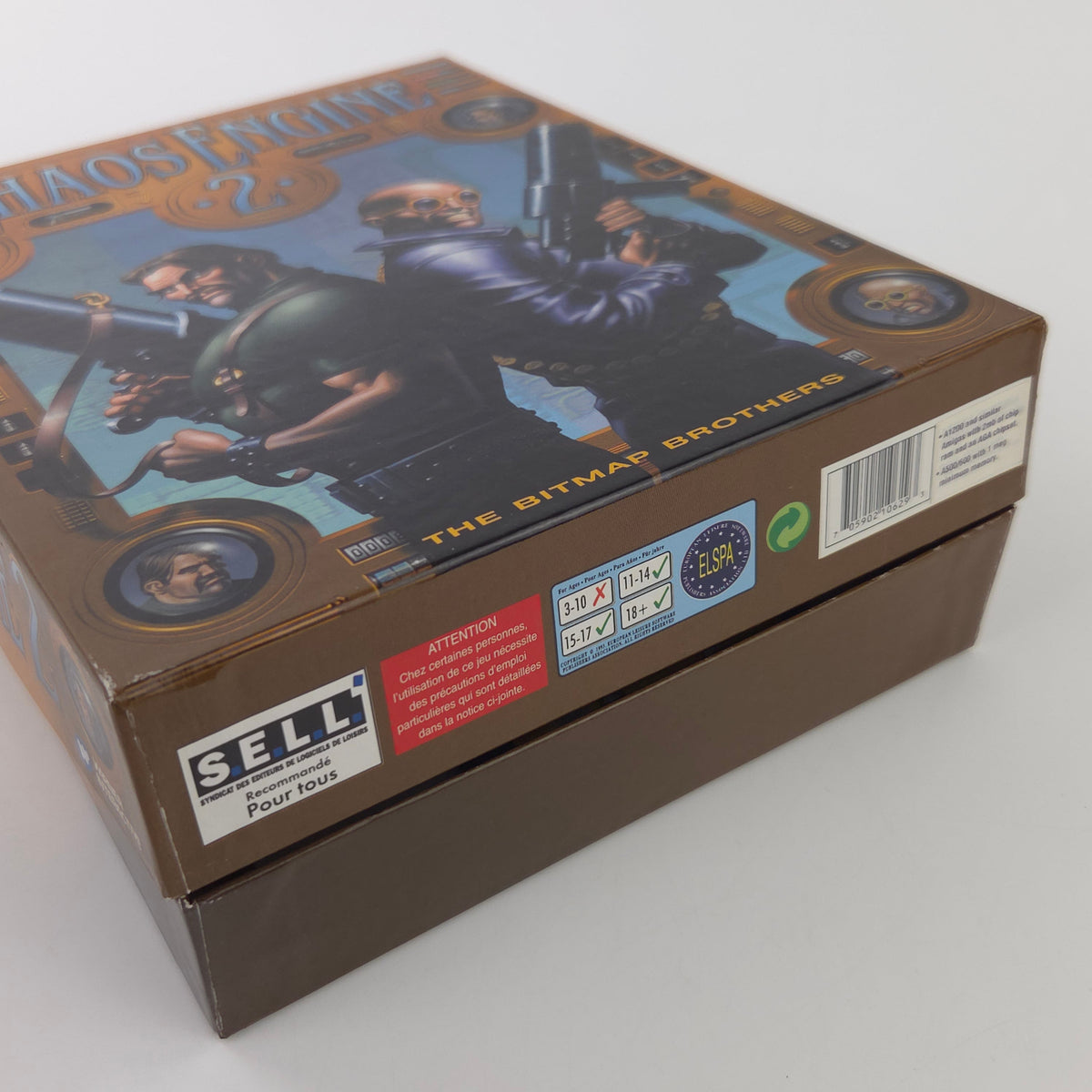 Commodore Amiga Spiel The Chaos Engine 2 Big Box OVP PAL