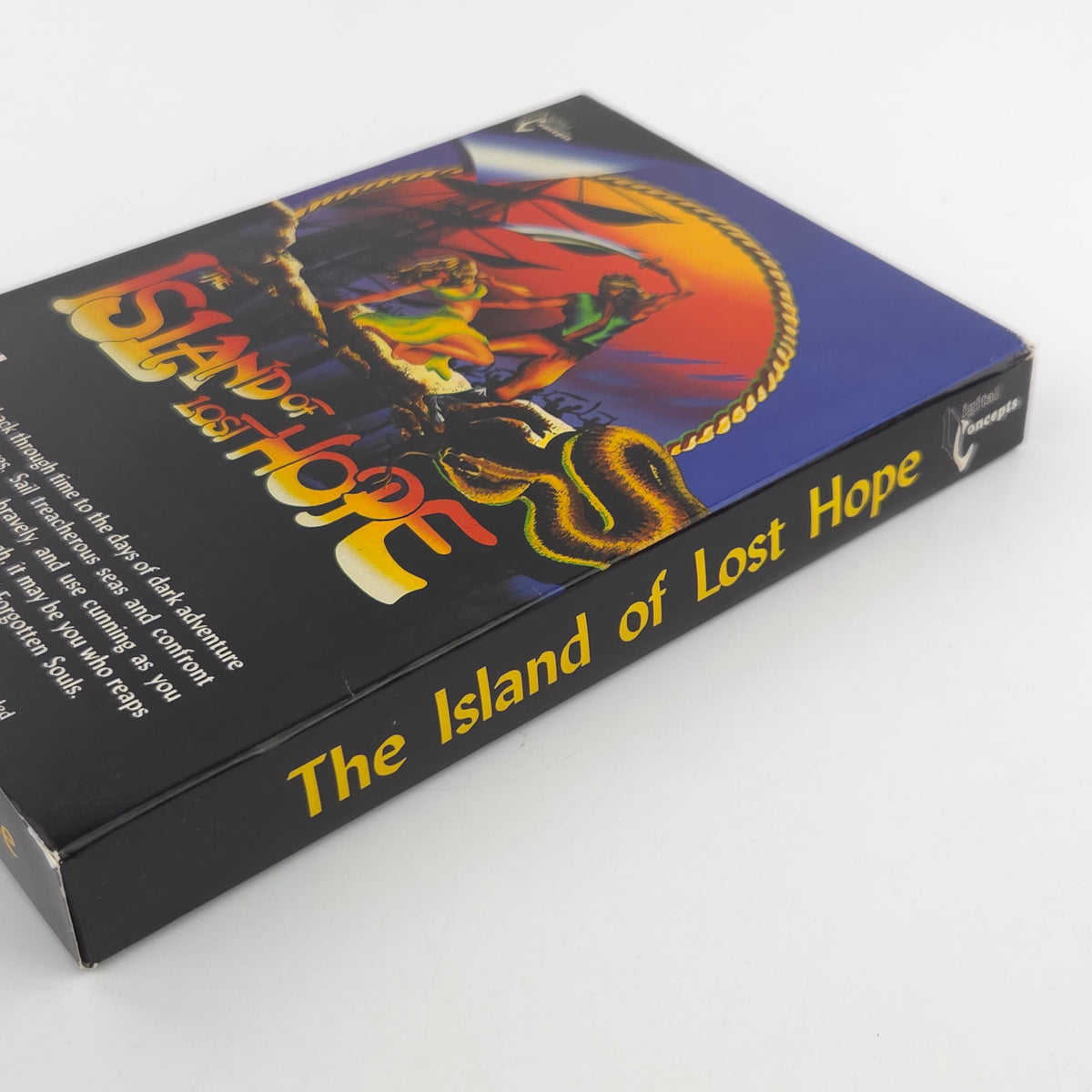 Amiga Spiel Island of Lost Hope Big Box OVP PAL CBM Disk