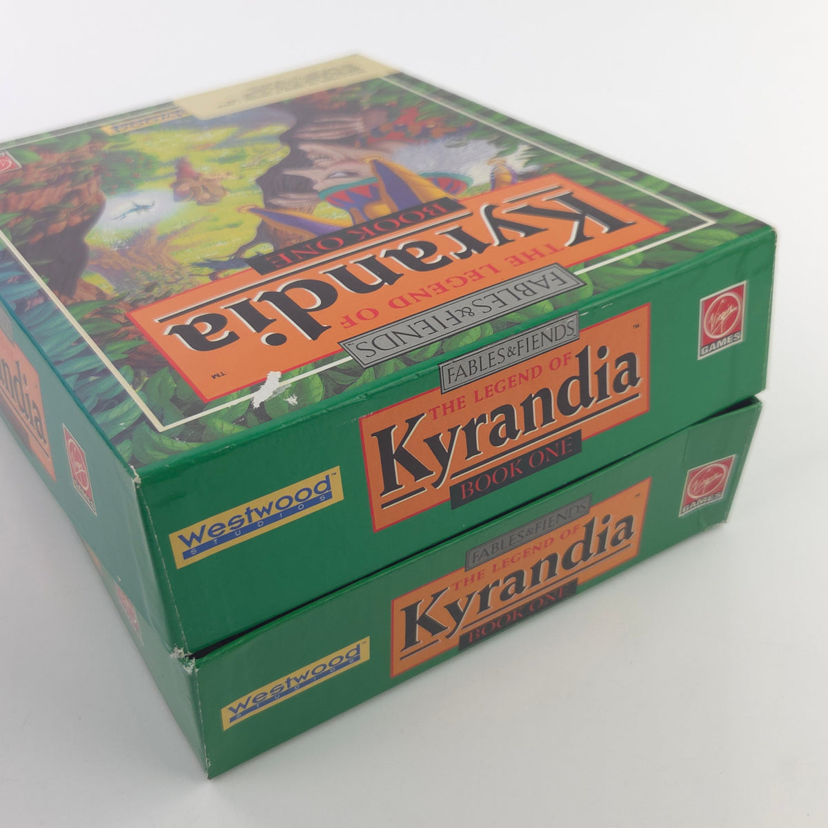 Amiga Spiel Legend of Kyrandia Book One Big Box OVP PAL