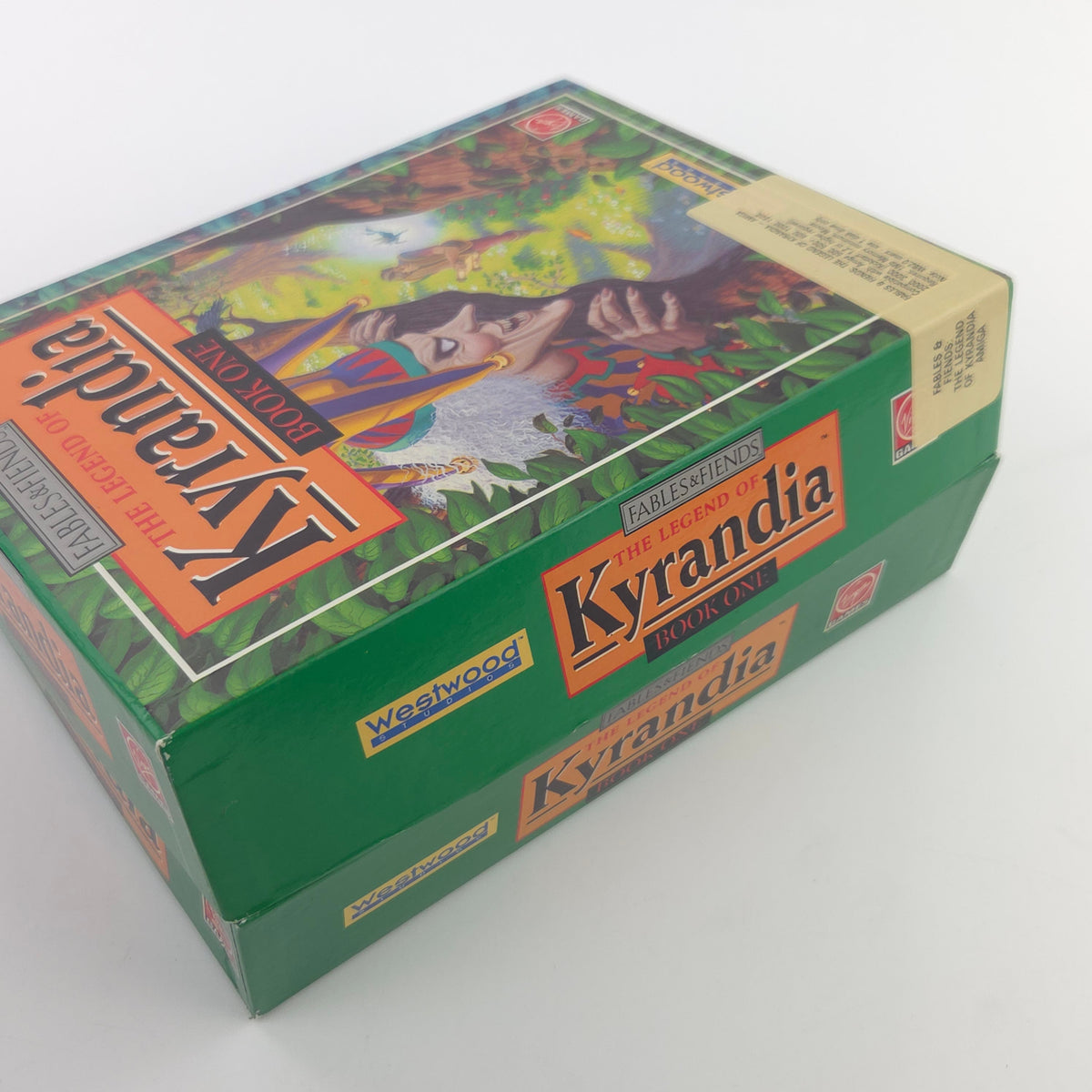 Amiga Spiel Legend of Kyrandia Book One Big Box OVP PAL