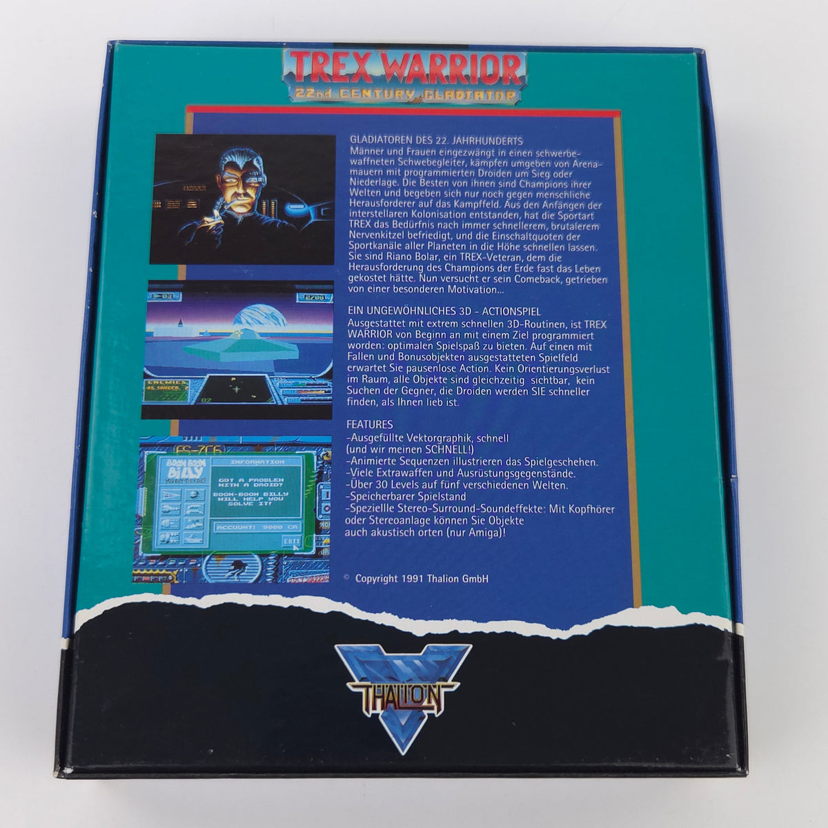 Commodore Amiga Spiel – Trex Warrior (OVP PAL)
