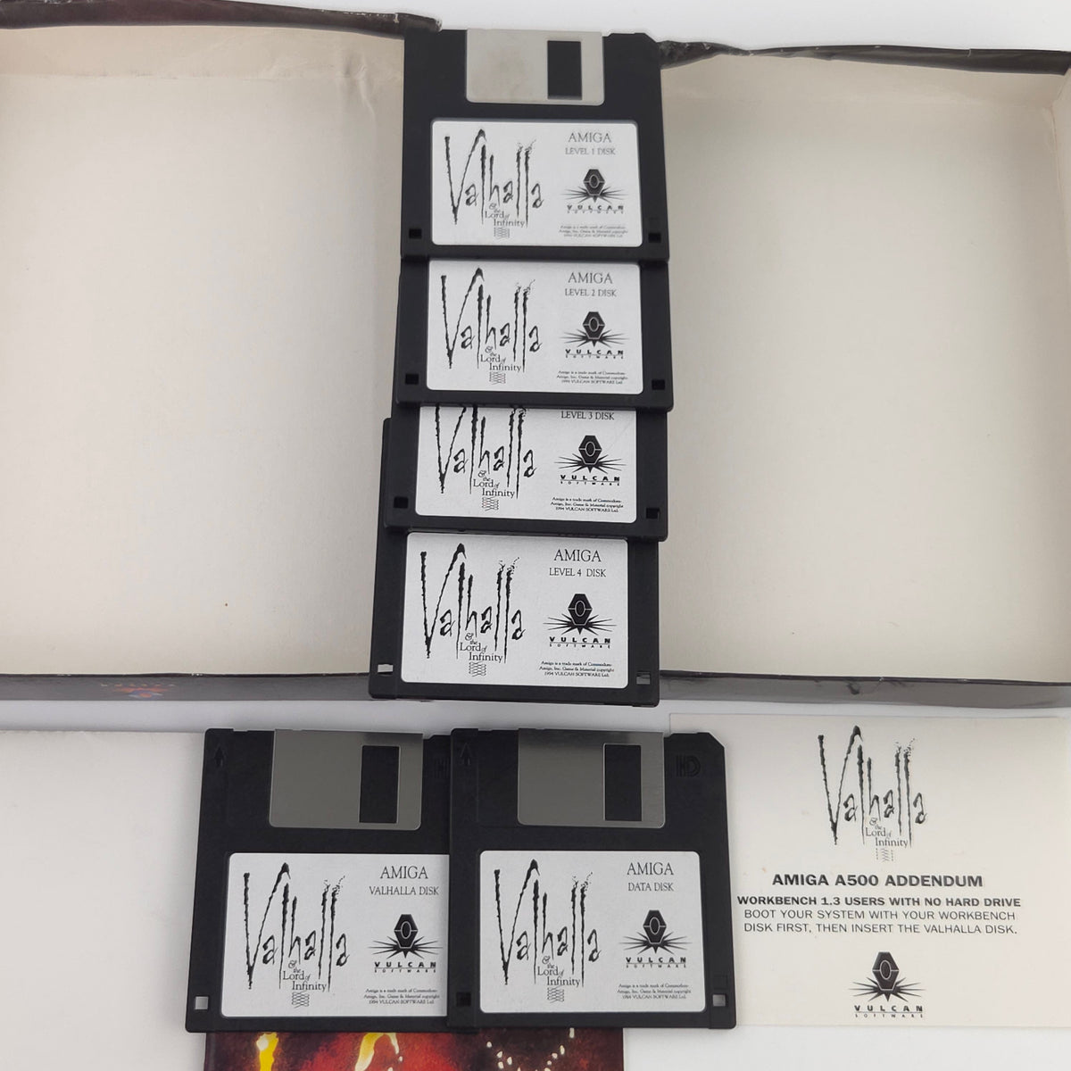 Amiga Spiel Valhalla and the Lord of Infinity Big Box OVP