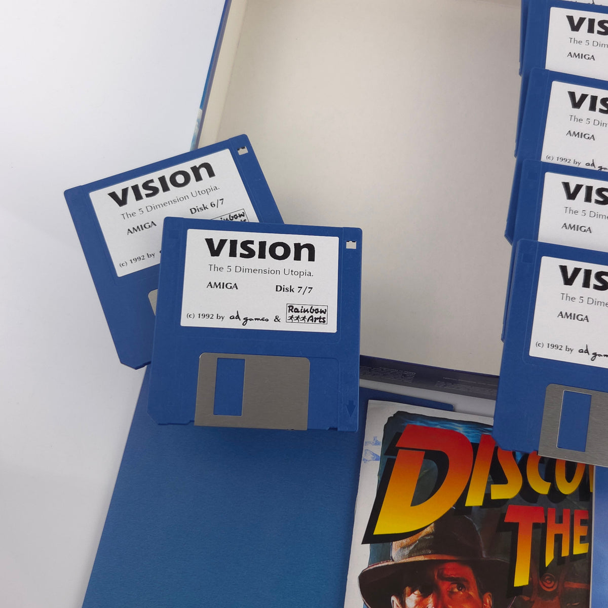 Commodore Amiga Spiel Vision The 5 Dimension Utopia OVP