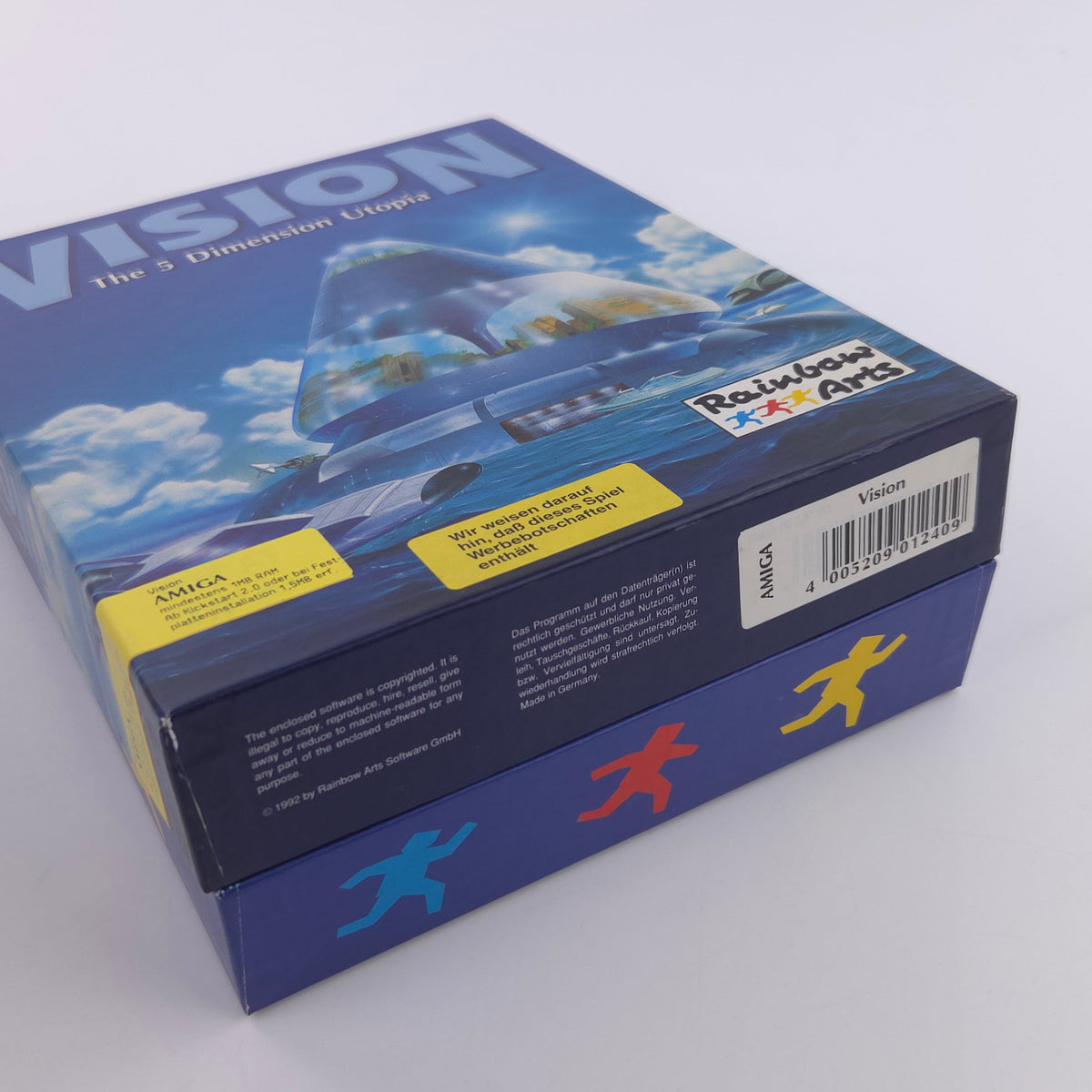 Commodore Amiga Spiel Vision The 5 Dimension Utopia OVP