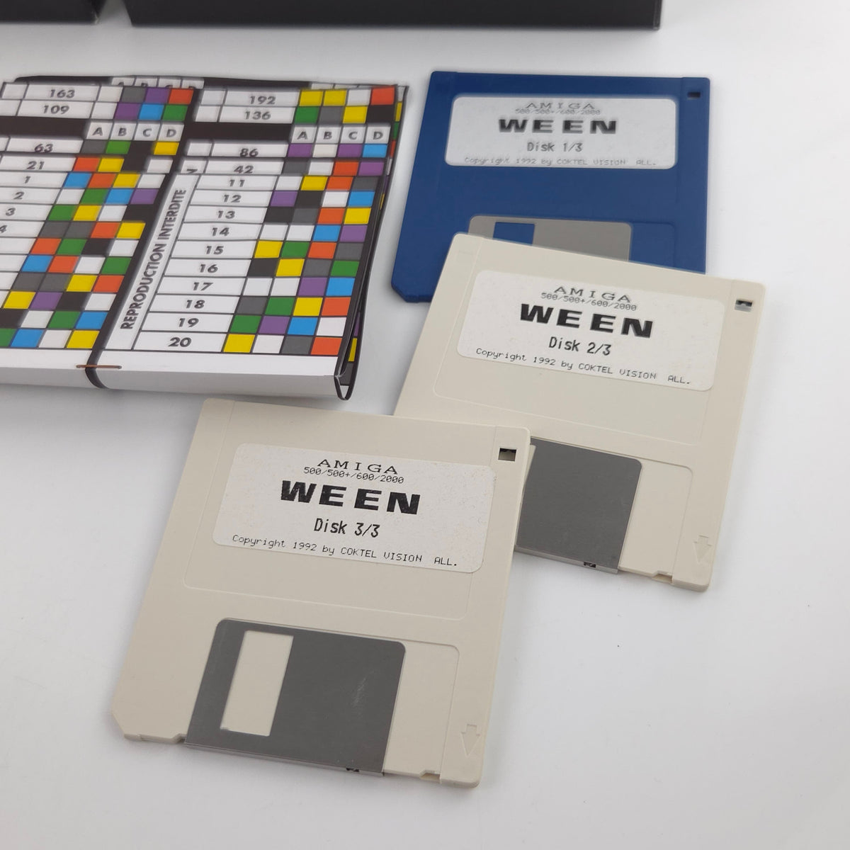 Commodore Amiga Spiel Ween the Prophecy Big Box OVP PAL