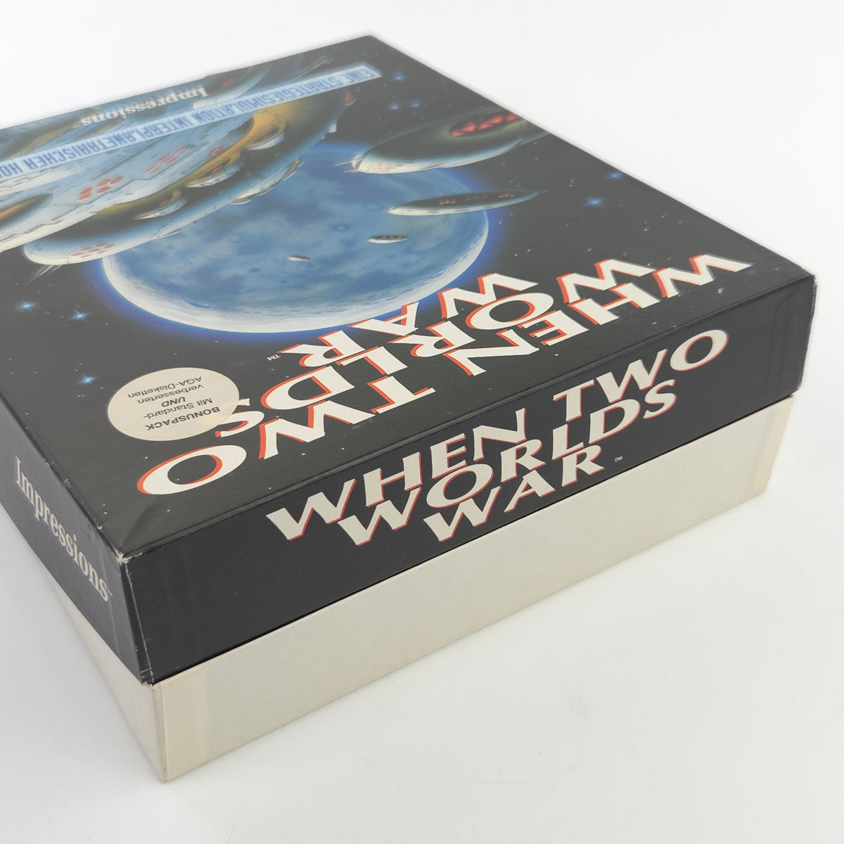 Amiga Spiel When Two Worlds War Big Box OVP PAL CBM DISK