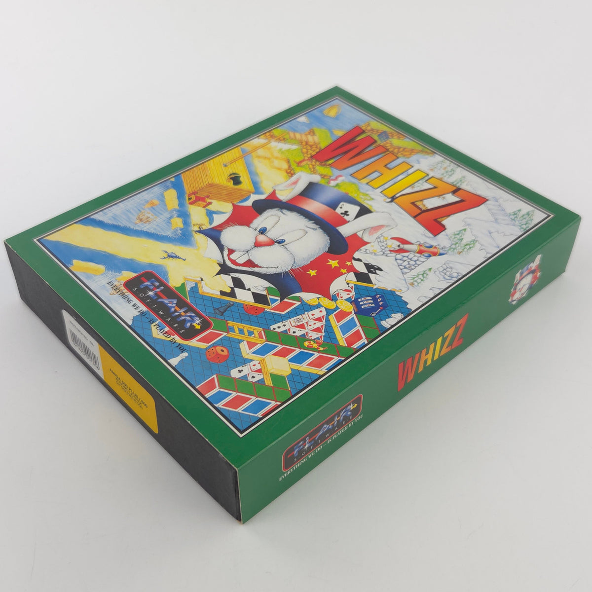 Amiga Spiel Whizz Big Box OVP PAL Flair Software Diskette