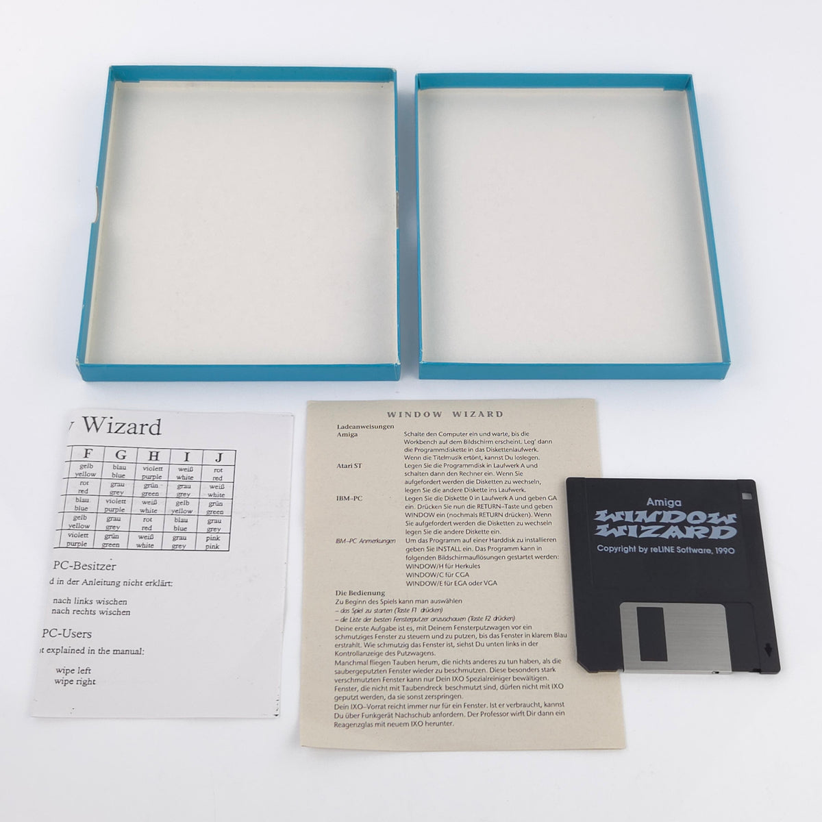 Commodore Amiga Spiel – Window Wizard (OVP PAL)
