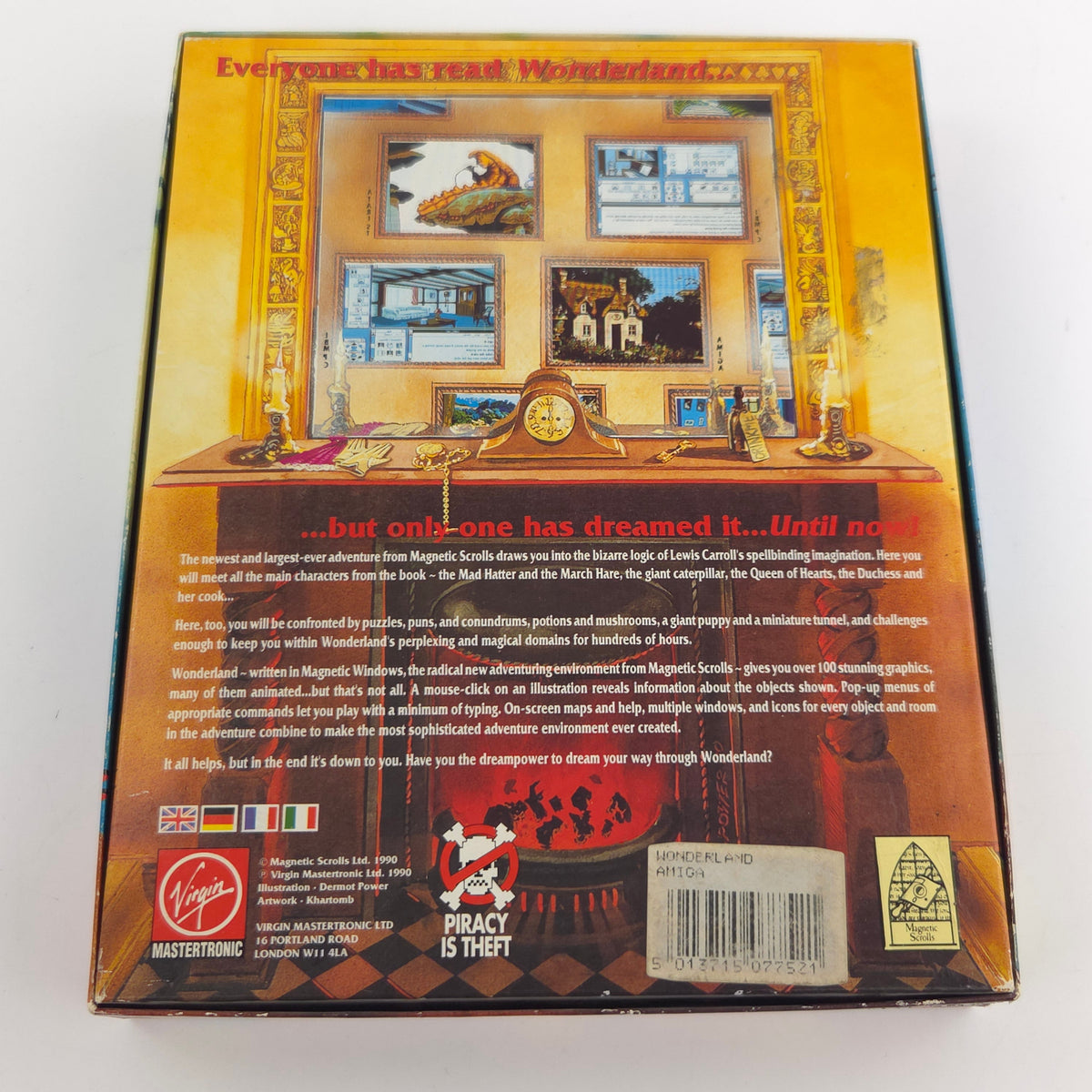 Amiga Spiel Wonderland Dream The Dream Big Box OVP PAL