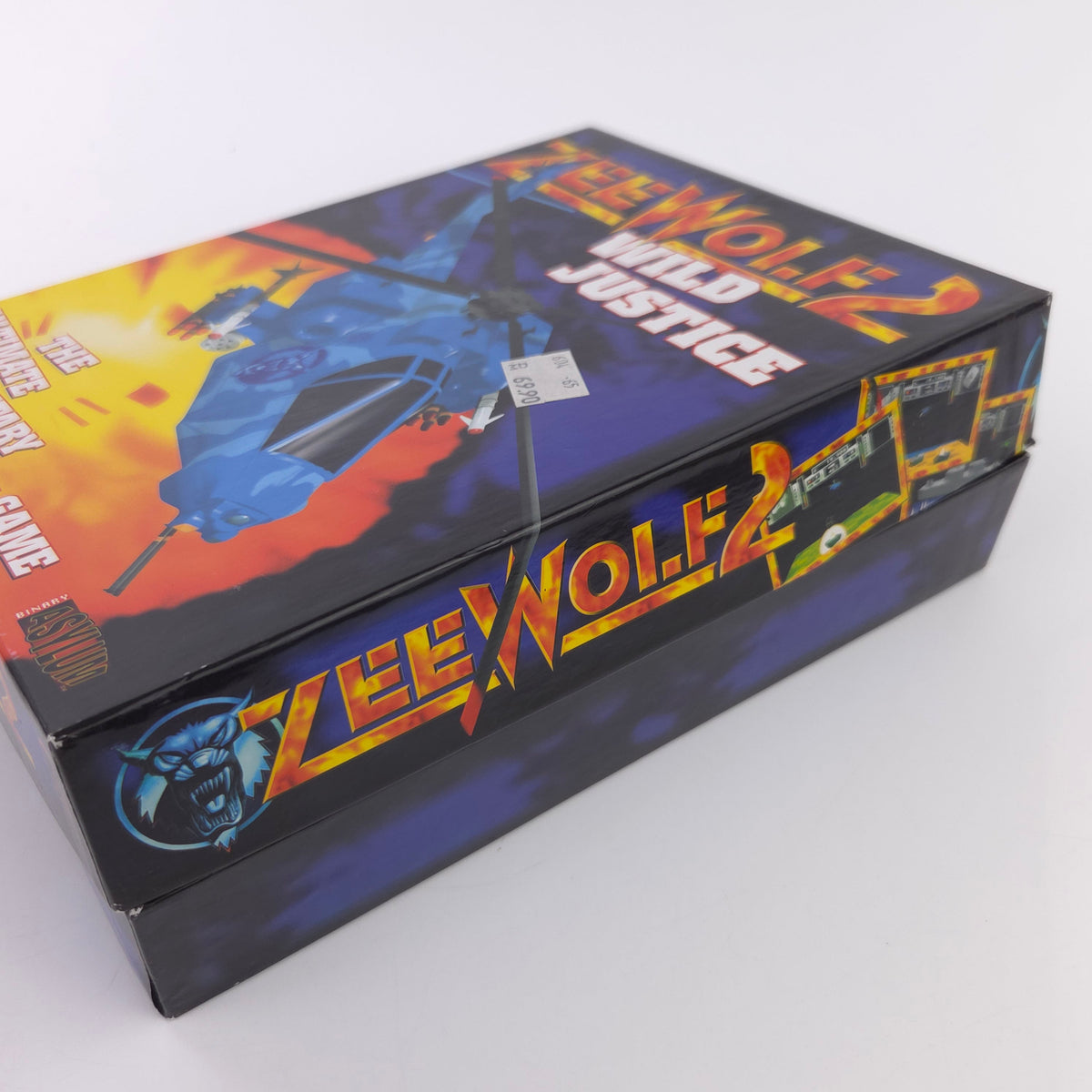 Amiga Spiel Zee Wolf 2 Wild Justice Big Box OVP PAL