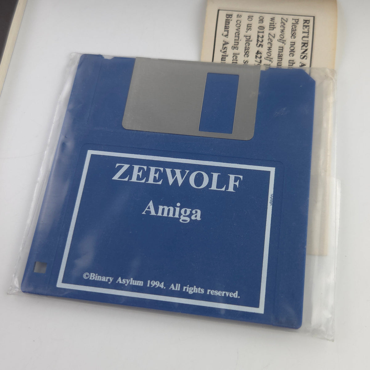 Commodore Amiga Spiel Zeewolf Big Box OVP PAL 1994