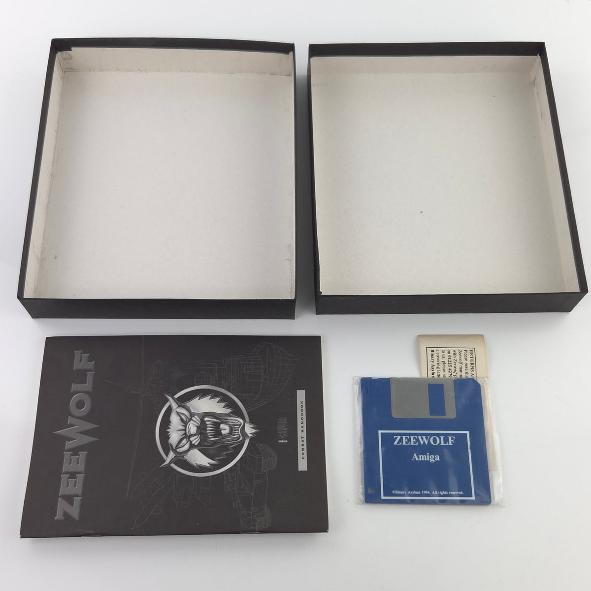Commodore Amiga Spiel Zeewolf Big Box OVP PAL 1994