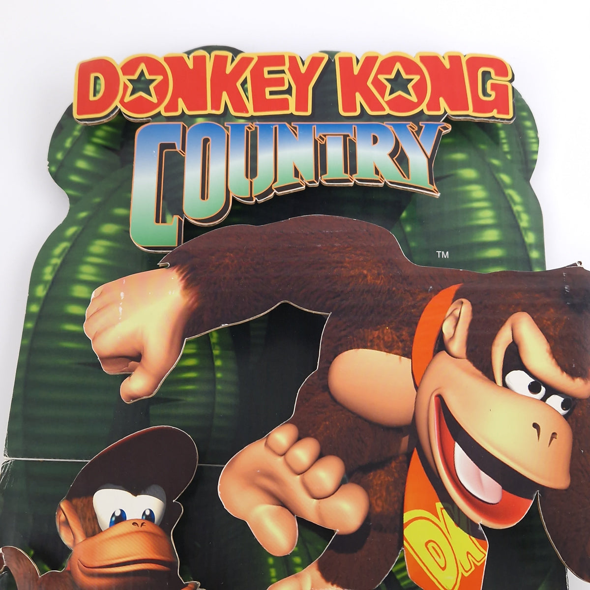 Nintendo Gameboy Advance Promo Aufsteller Donkey Kong Country