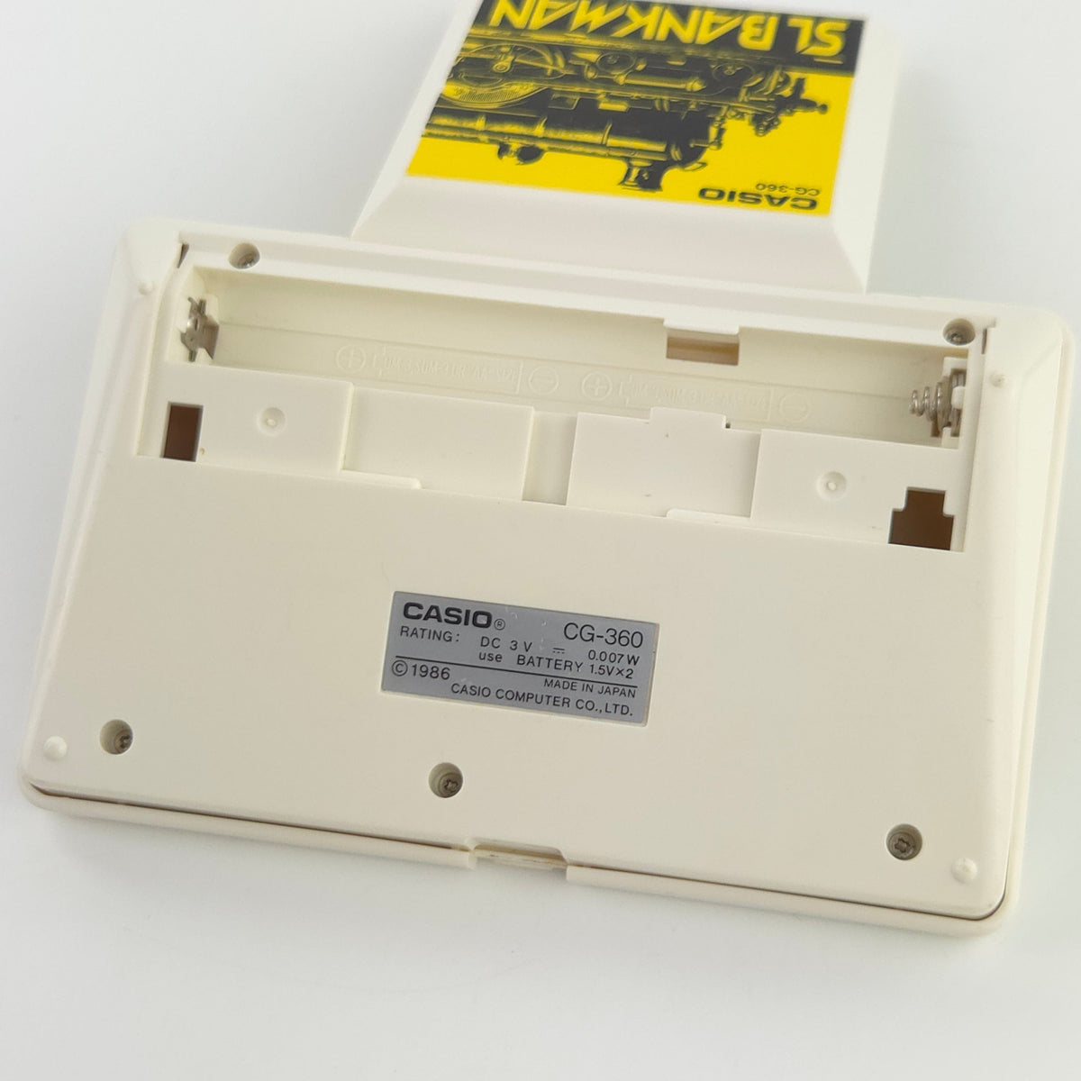Casio CG 360 Handheld Konsole Bankman 1986