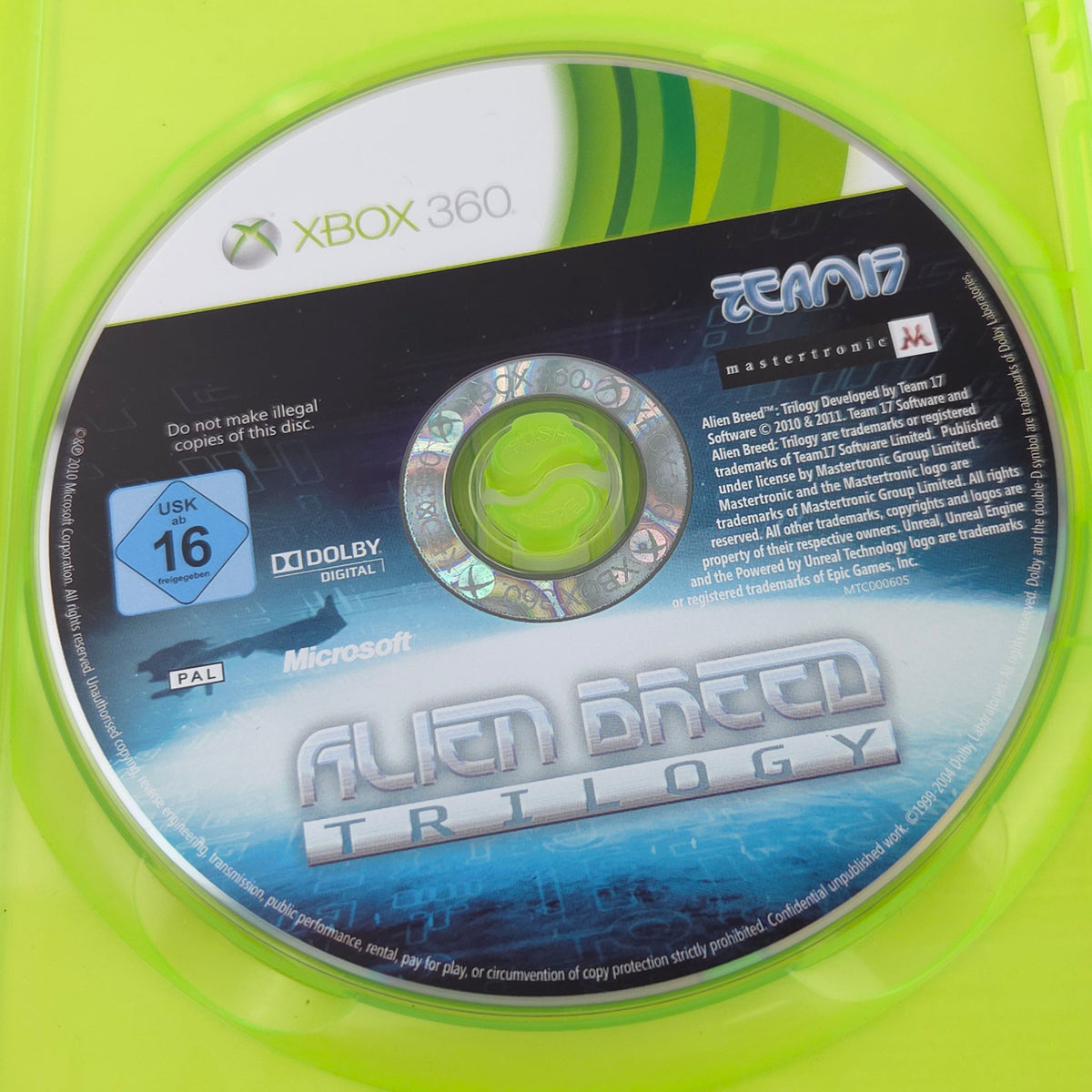 Xbox 360 Spiel Alien Breed Trilogy OVP