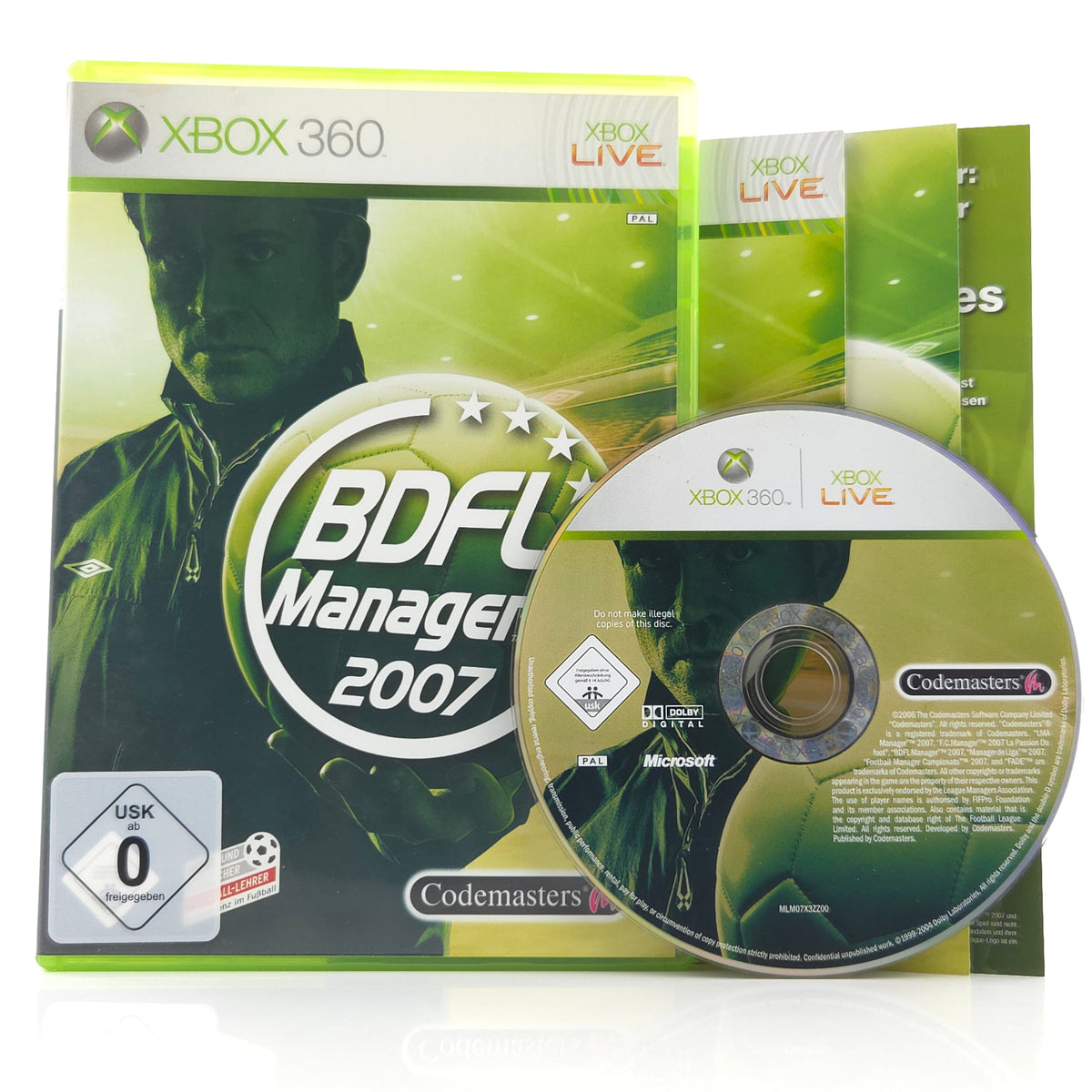 Xbox 360 Spiel BDFL Manager 2007 OVP