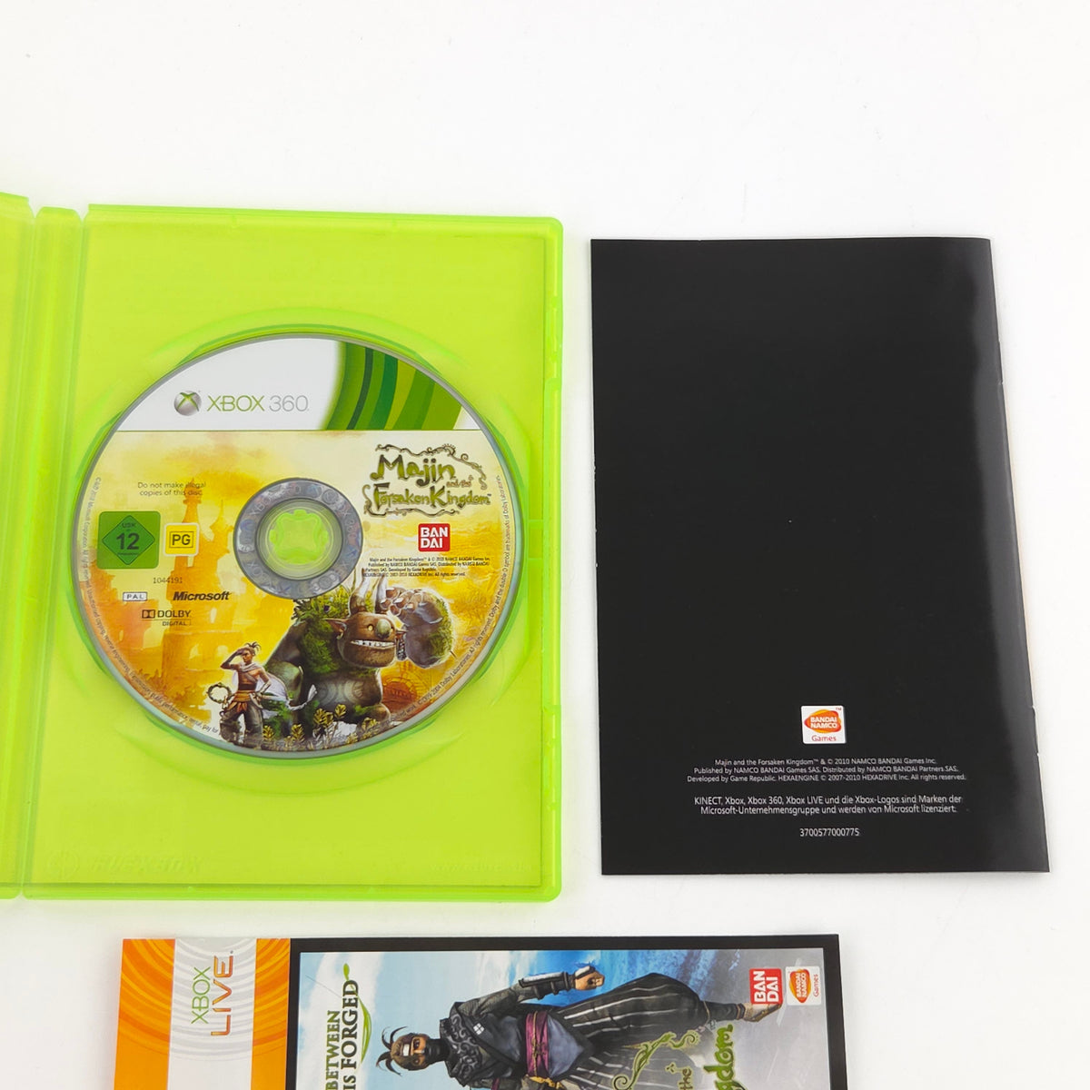 Xbox 360 Spiel Majin and the Forsaken Kingdom OVP