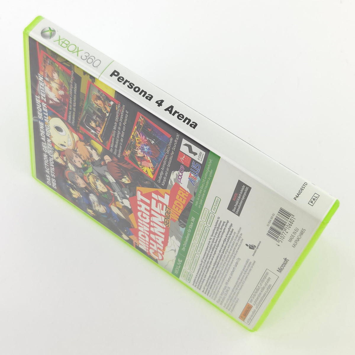 Xbox 360 Spiel Persona 4 Arena Soundtrack OVP DE