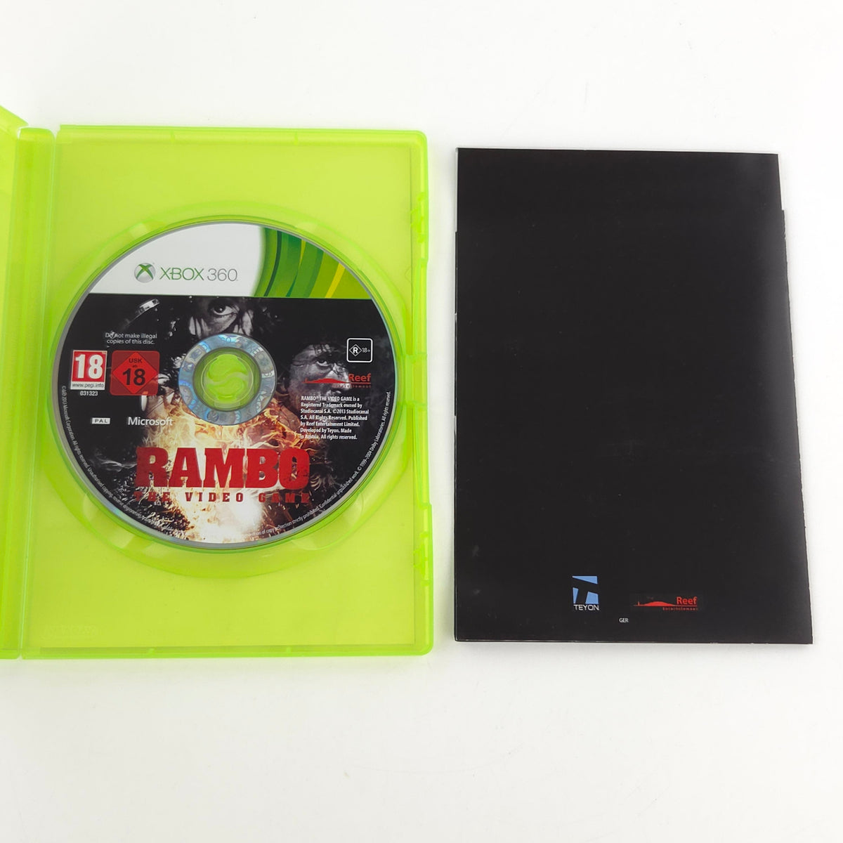 Xbox 360 Spiel Rambo The Video Game OVP USK 18