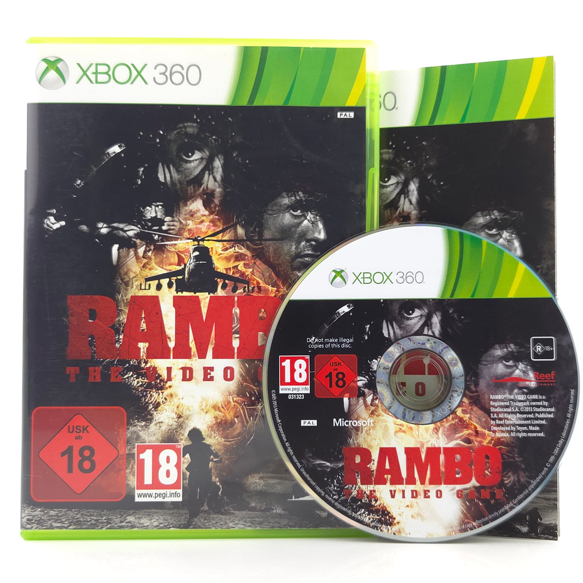 Xbox 360 Spiel Rambo The Video Game OVP USK 18
