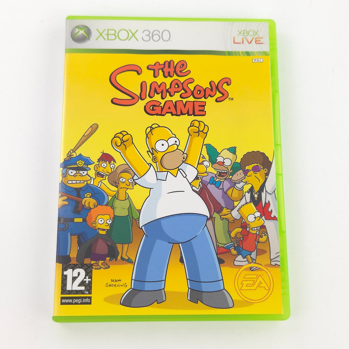 Microsoft Xbox 360 Spiel: The Simpsons Game - CD-Rom Anleitung OVP (PAL EN) EA