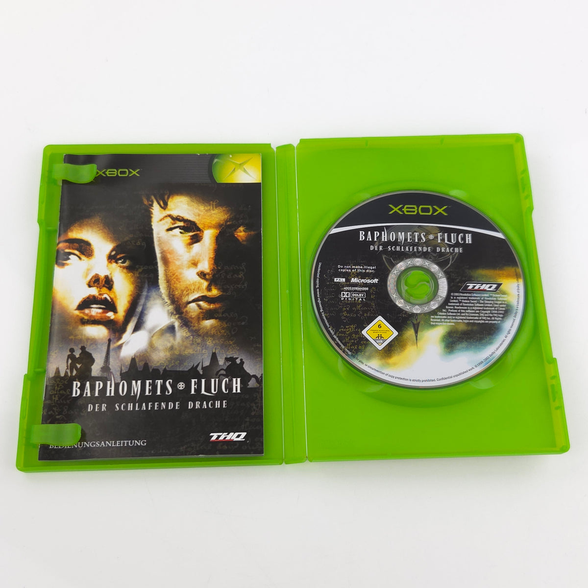 Xbox Classic Spiel – Baphomets Fluch Der Drache (OVP)