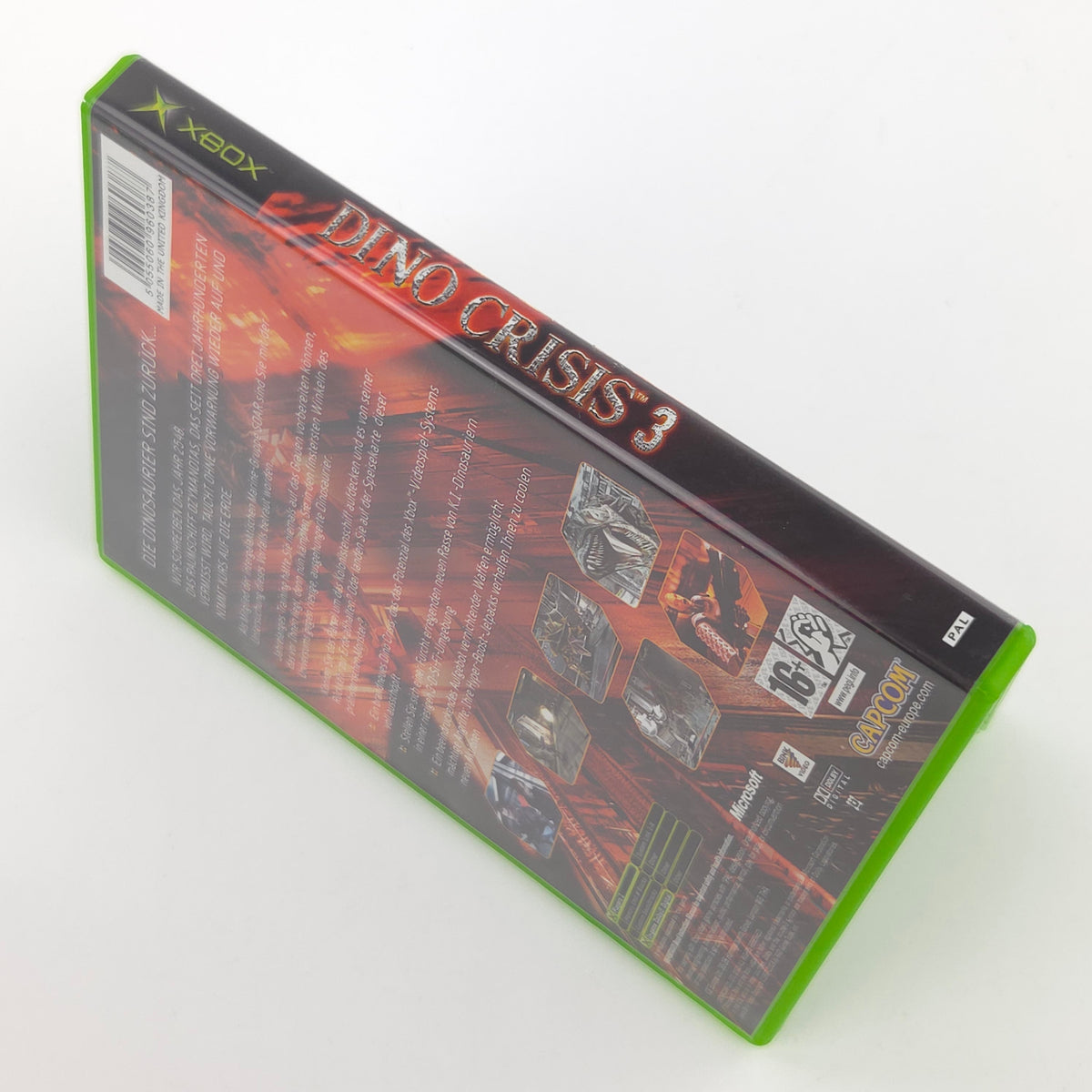 Microsoft Xbox Spiel Dino Crisis 3 OVP PAL