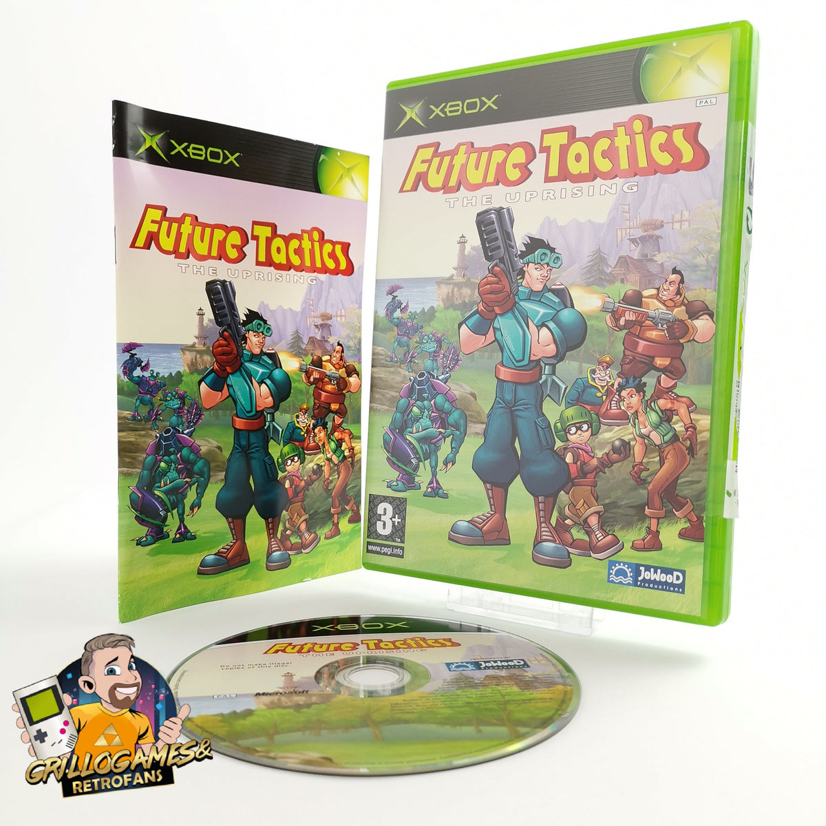Microsoft Xbox Classic Spiel – Future Tactics PAL OVP