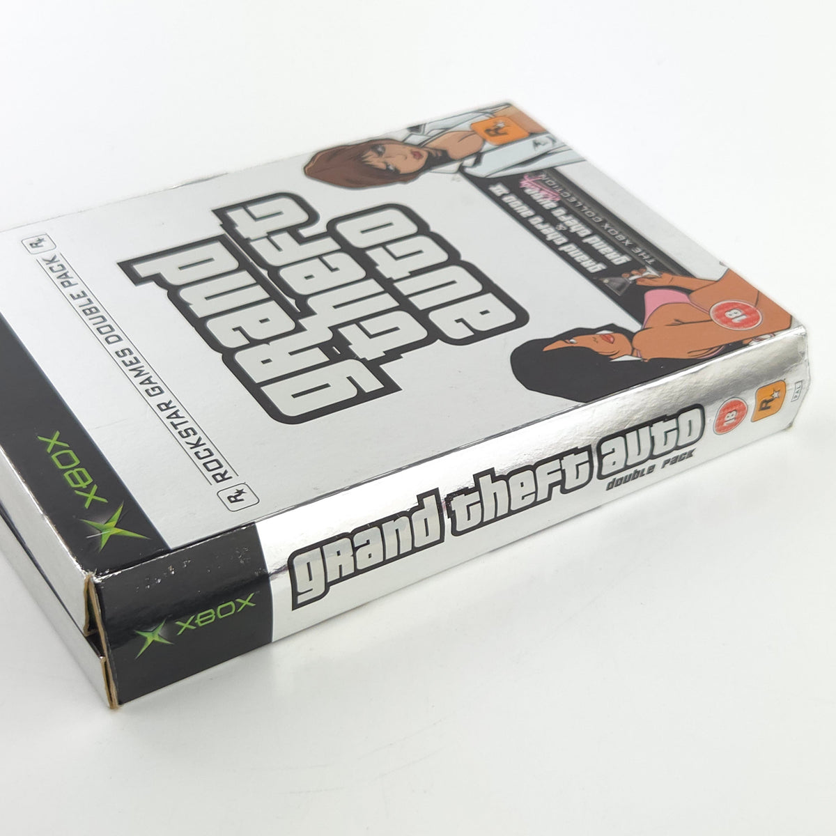 Xbox Classic Spiel Grand Theft Auto Double Pack OVP
