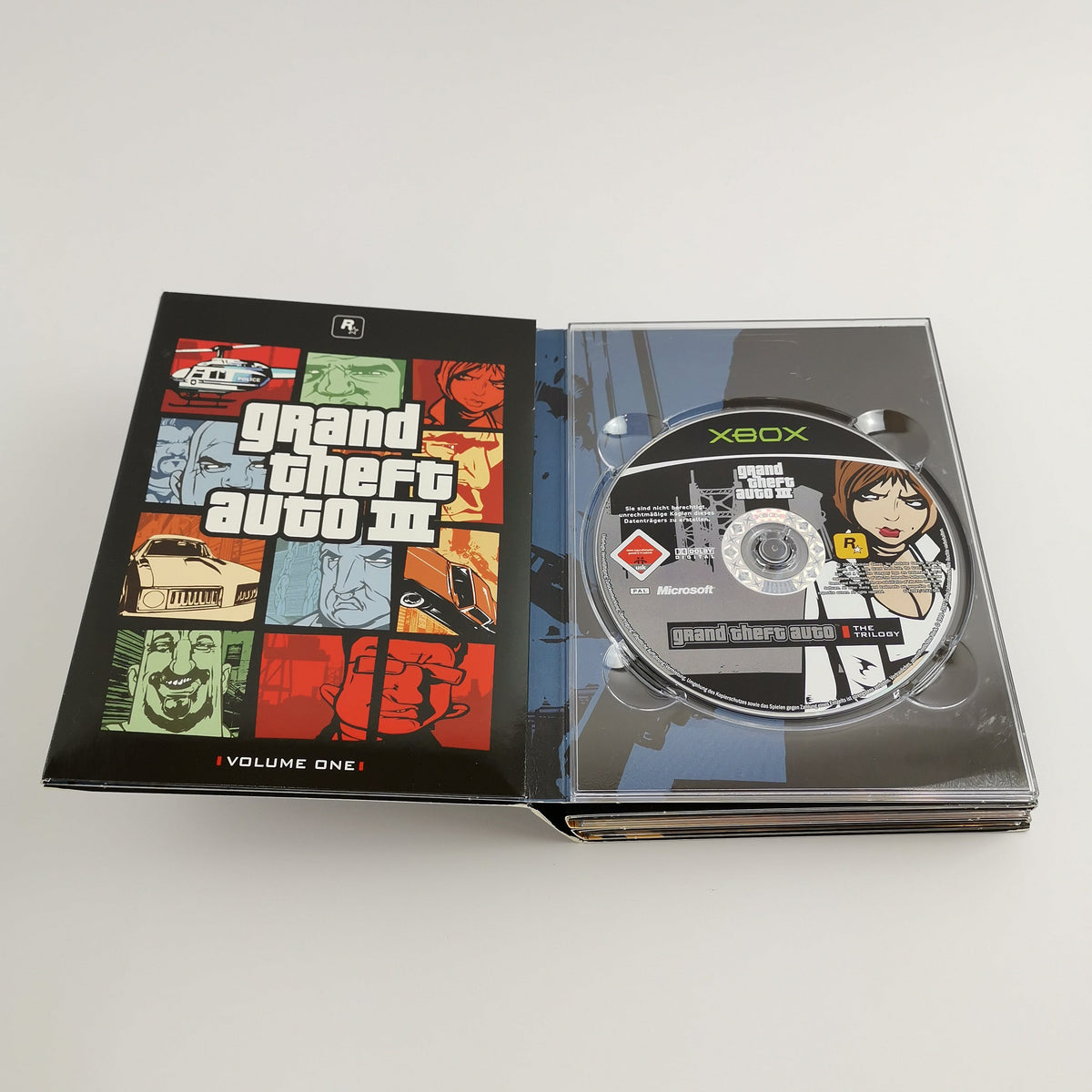 Microsoft Xbox Classic Spiel – Grand Theft Auto Trilogy OVP