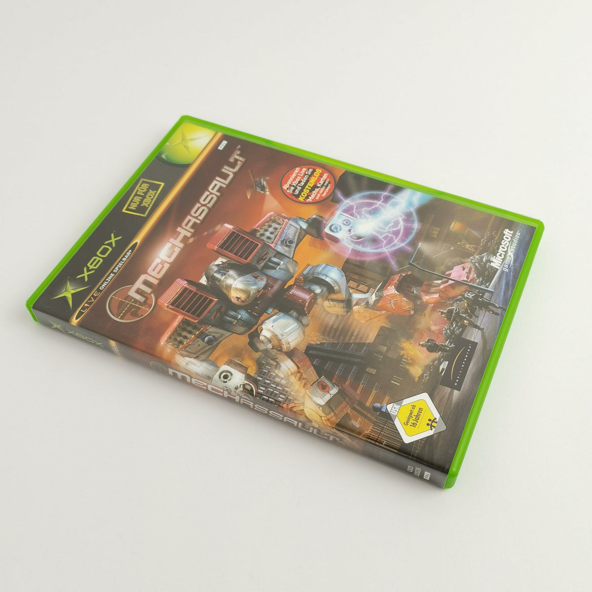 Microsoft Xbox Classic Spiel – Mechassault (OVP PAL)
