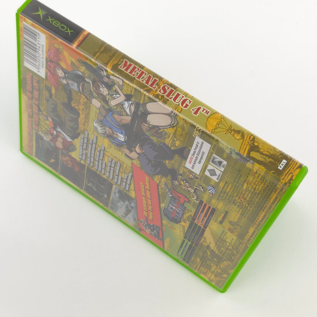 Xbox Spiel Metal Slug 4 OVP
